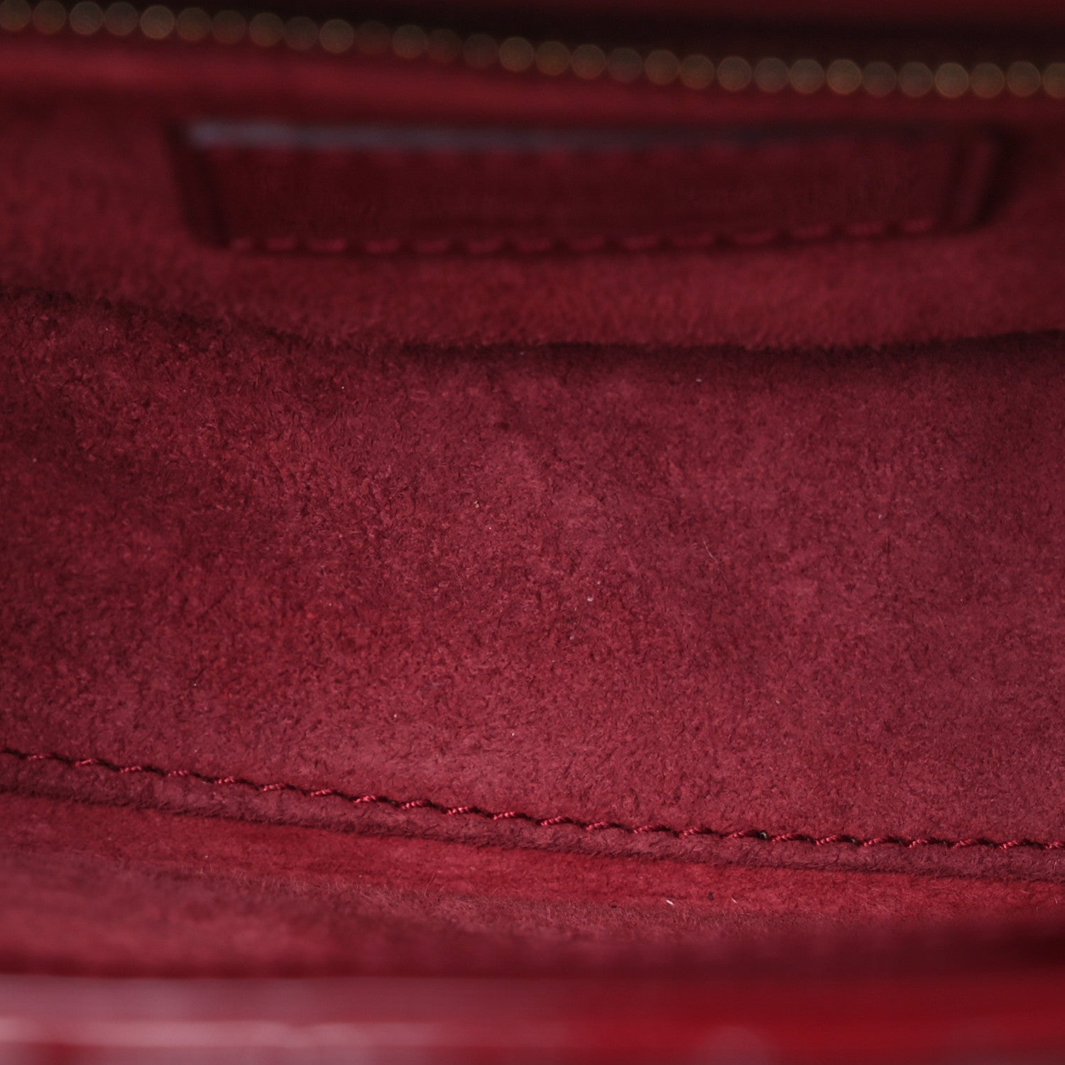 Christian Dior Patent Cannage Mini Lady Dior Red 5 of 12