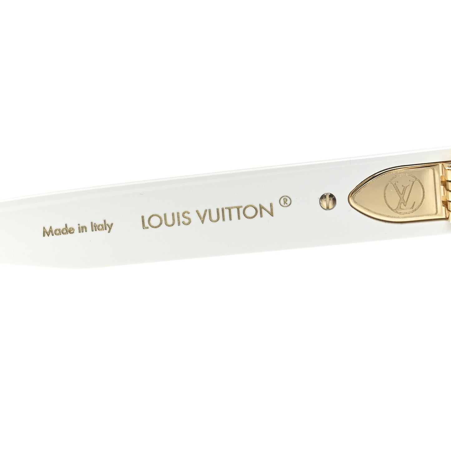 LV X TM Acetate My Monogram Sunglasses Z2725W White Multicolor