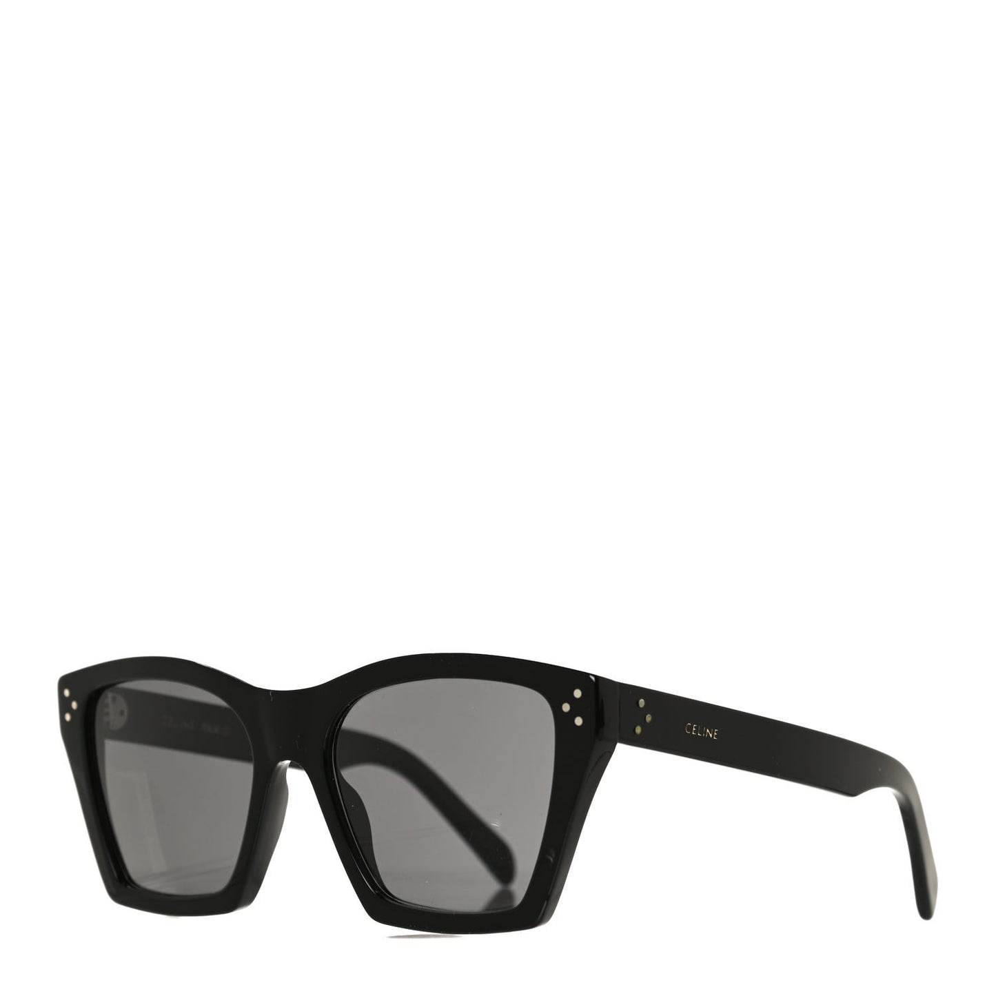 Acetate Polarized Square Sunglasses CL40090I Black