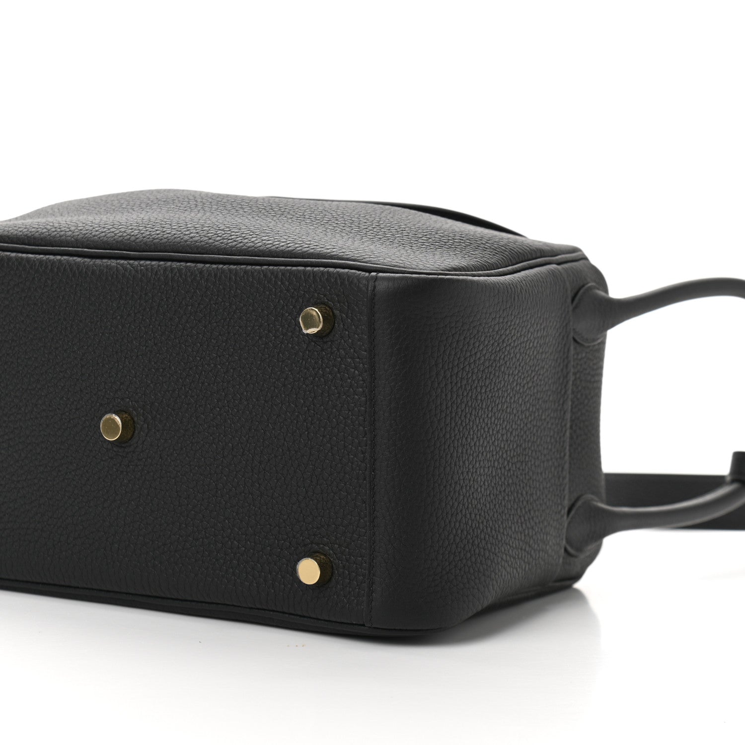 Hermes Taurillon Clemence Lindy 26 Black 10 of 11