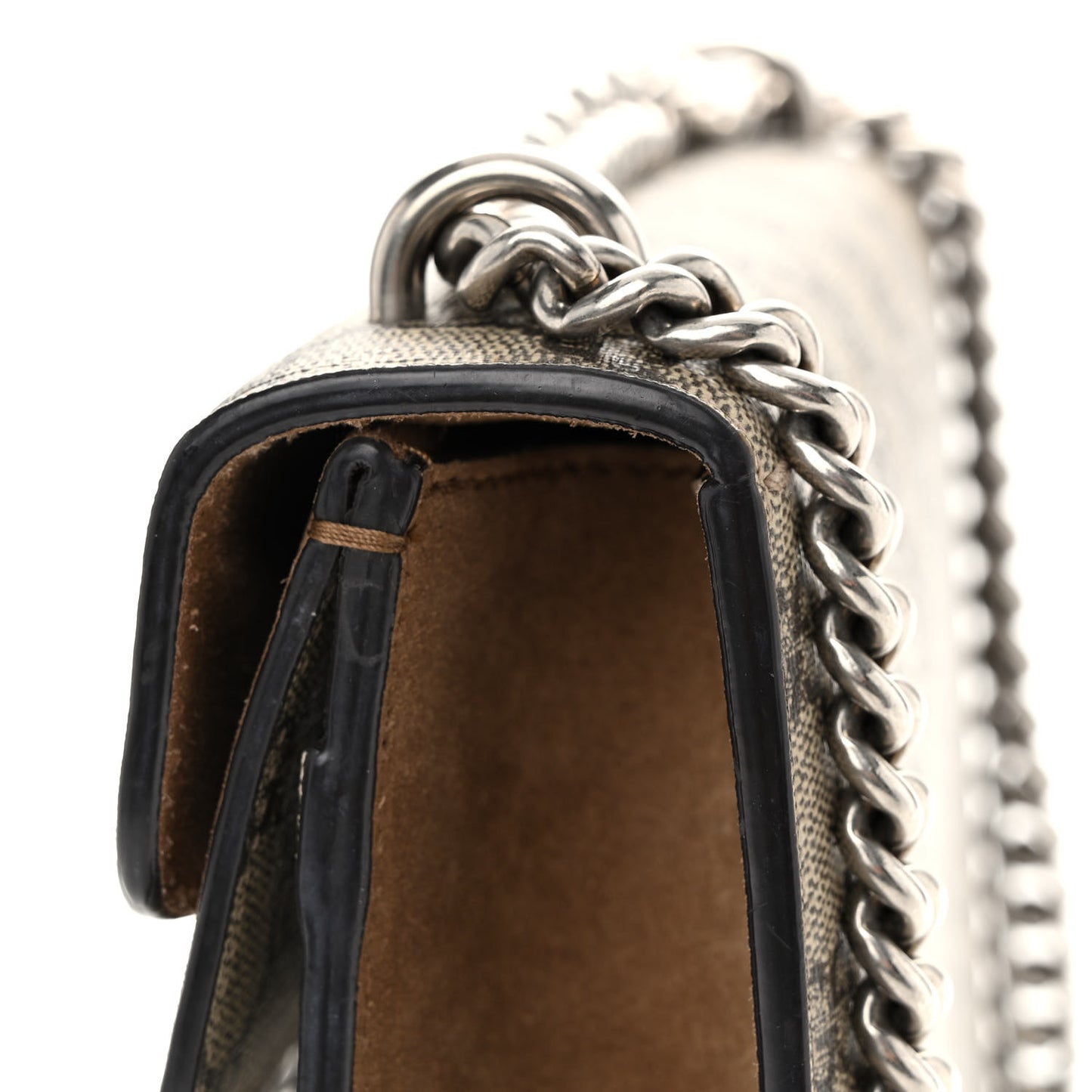 GG Supreme Monogram Mini Dionysus Shoulder Bag Taupe
