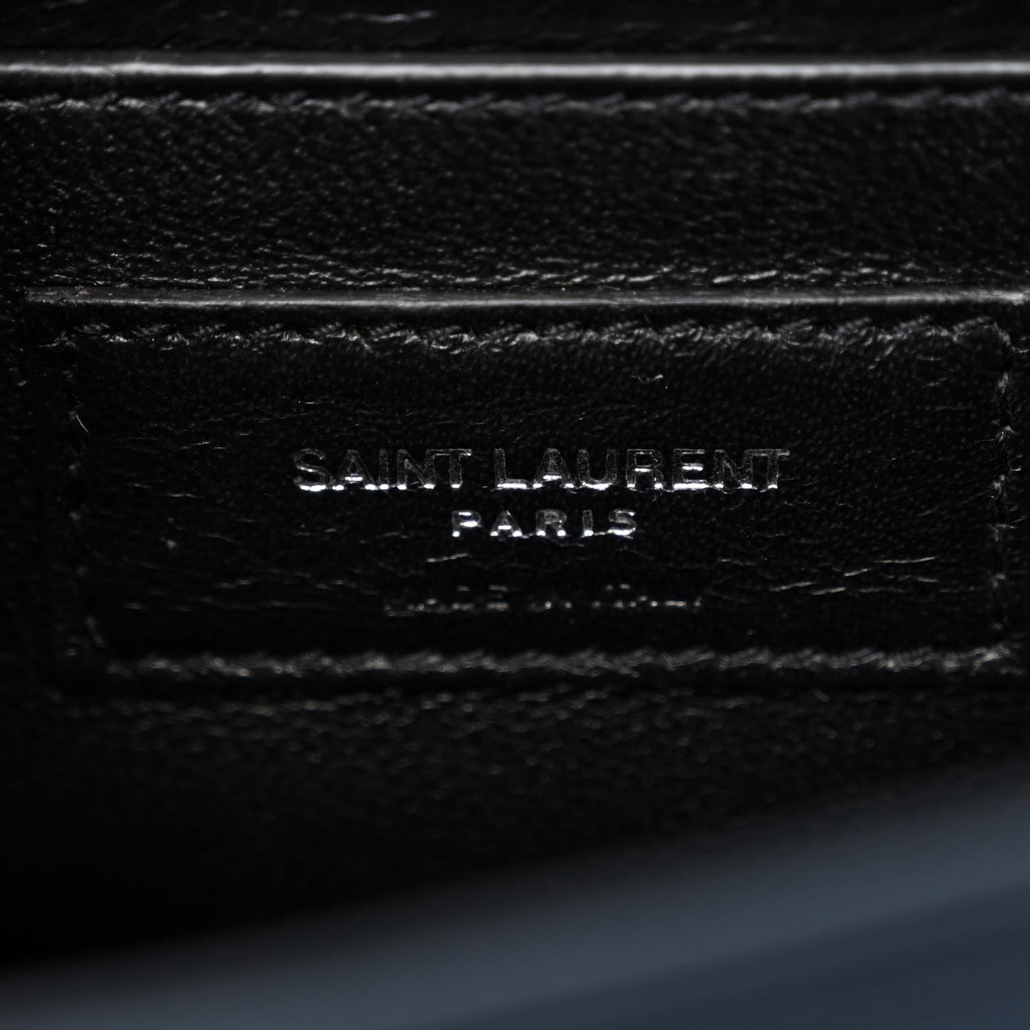 Satin Small Classic Monogram Kate Tassel Satchel Navy Blue