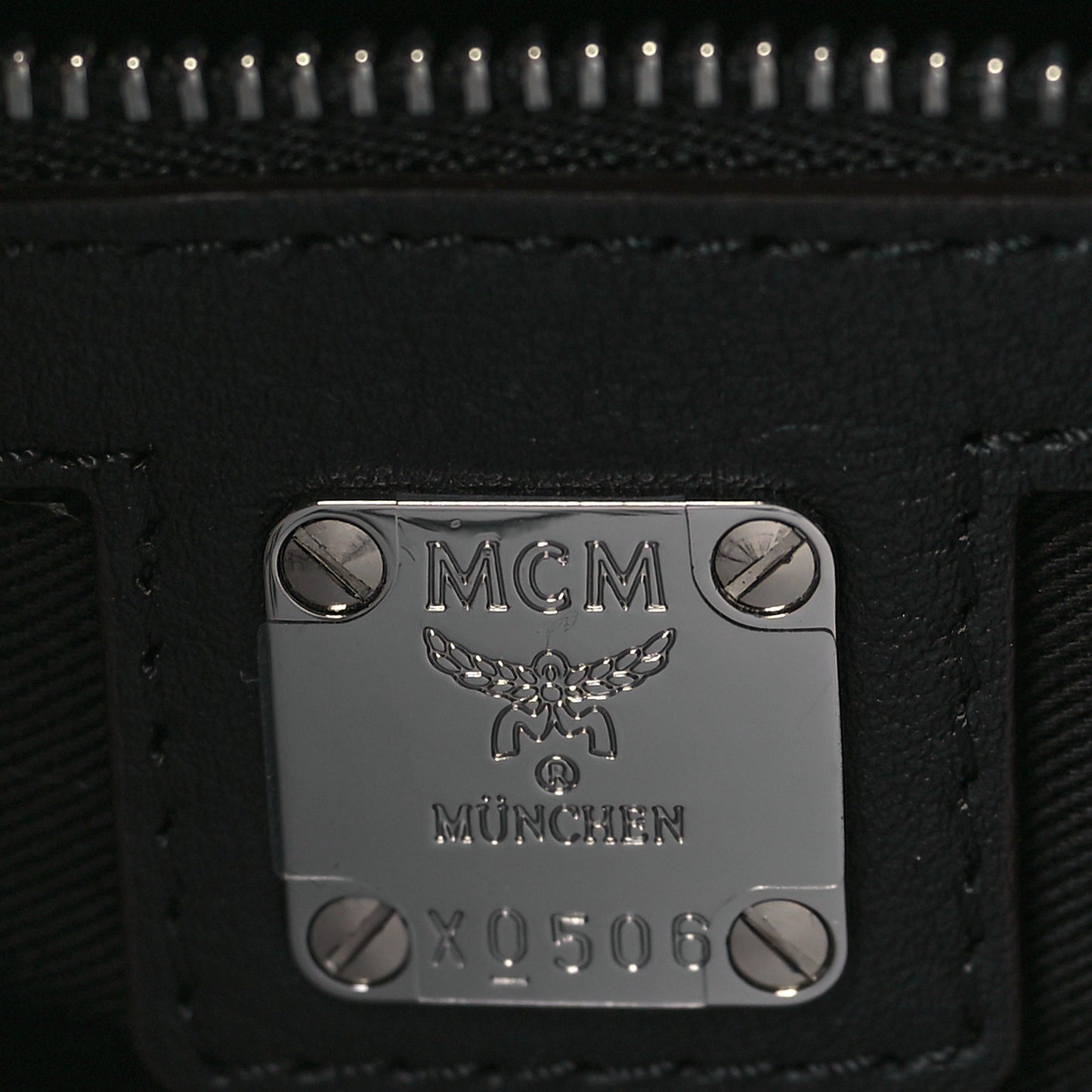 Calfskin Ottomar Monogram Essential Boston Bag Black