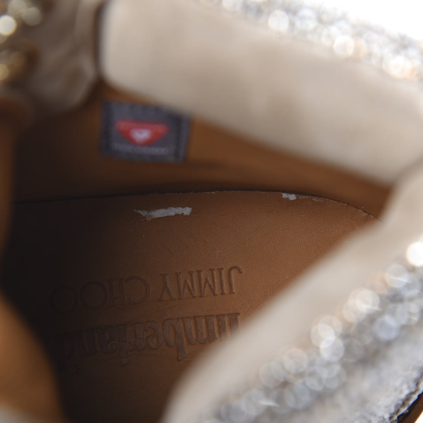 X TIMBERLAND Swarovski Crystal Ankle Boots 7