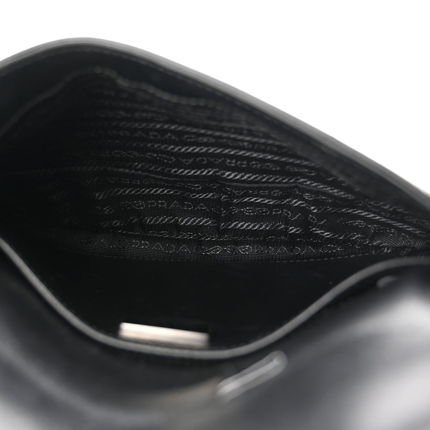 Spazzolato Cleo Flap Shoulder Bag Black