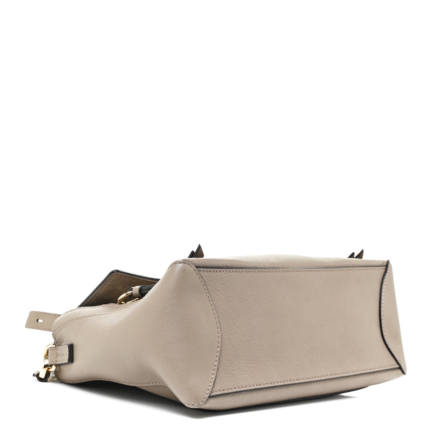 Calfskin Small Faye Day Shoulder Bag Motty Grey