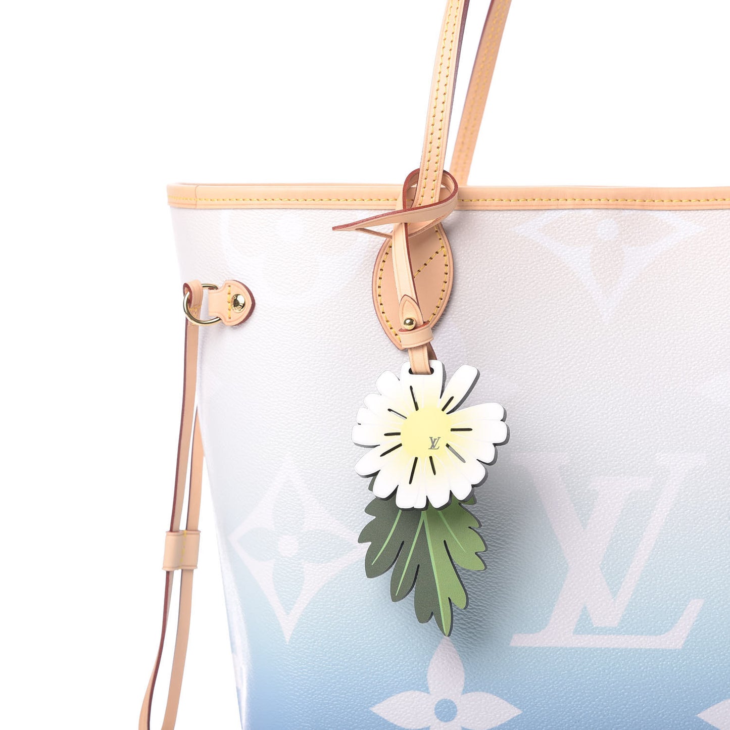 Monogram Giant By The Pool Neverfull MM Blue