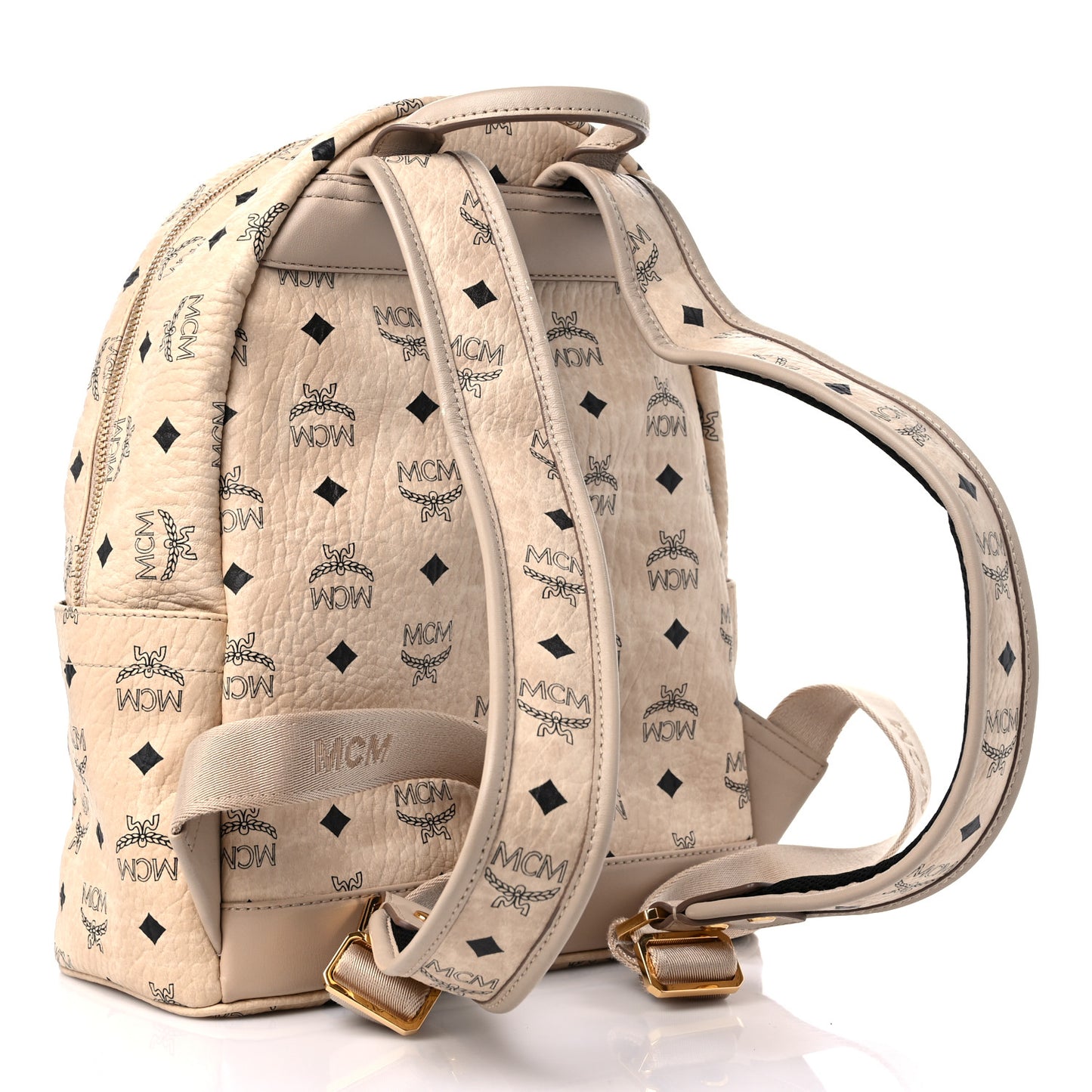 Visetos Small Stark Rabbit Backpack Beige