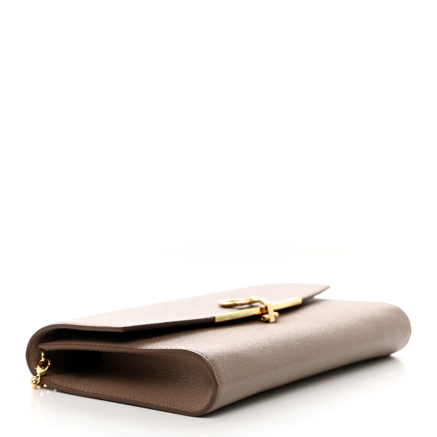 Salvatore Ferragamo Hammered Calfskin Gancini Icona Mini Bag Beige 5 of 19