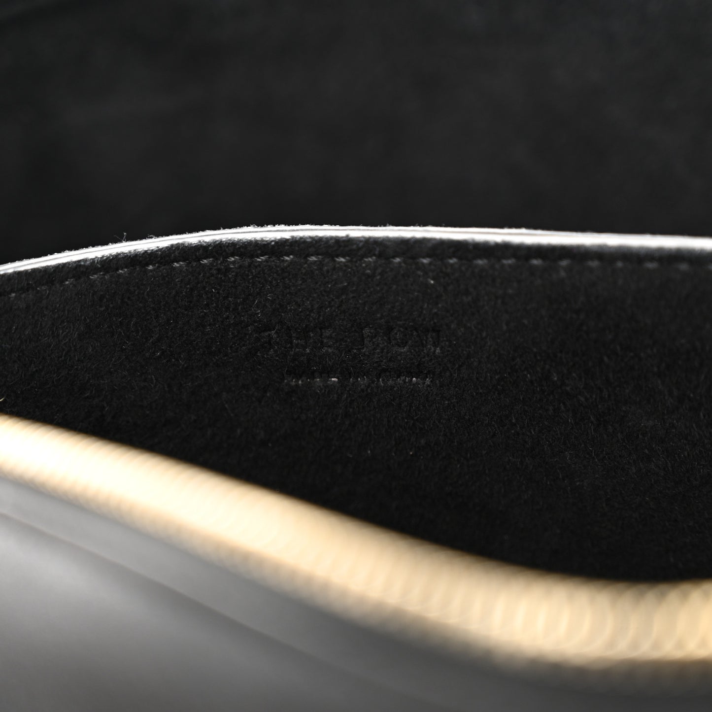 Grained Calfskin Mini Nu Twin Bag Black