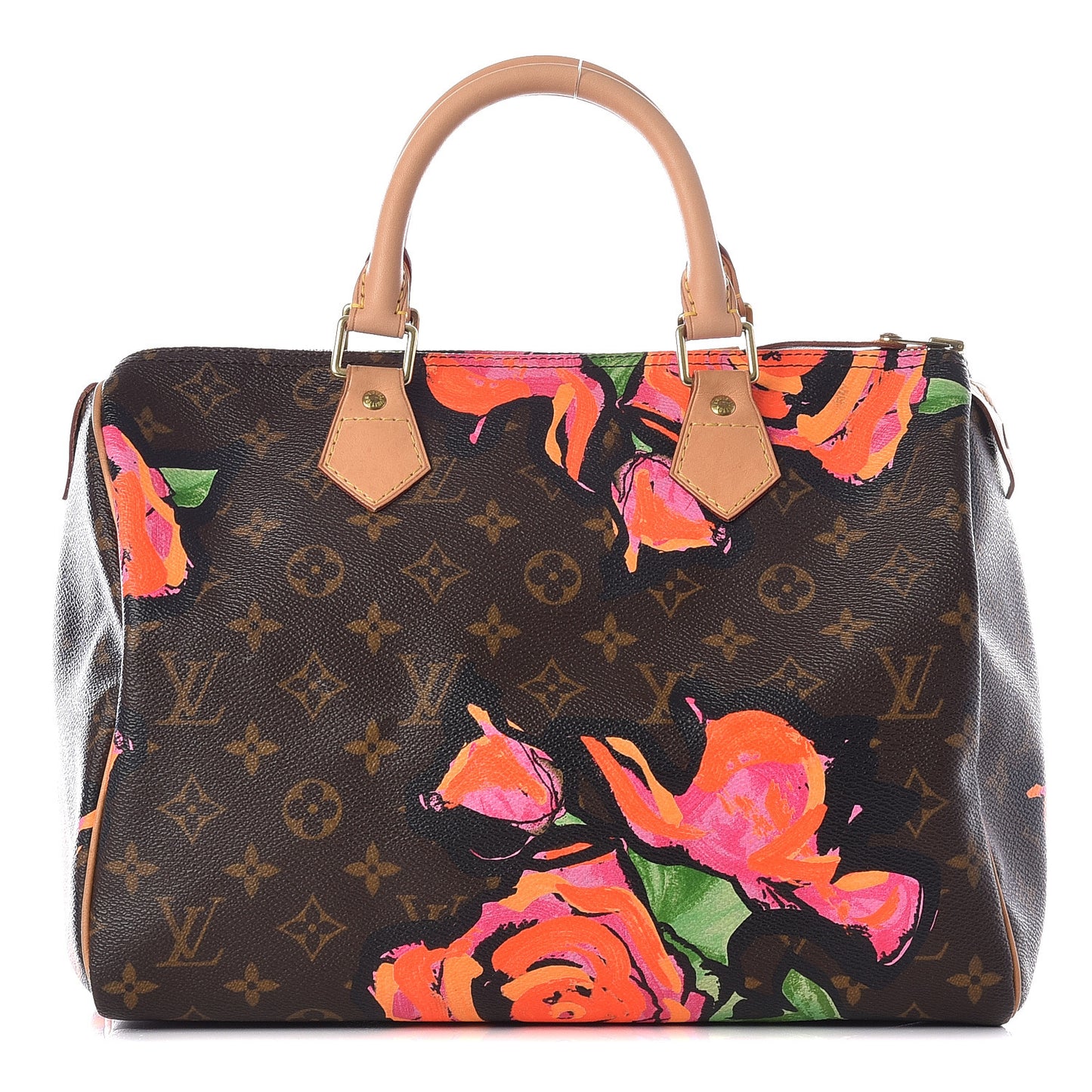 Monogram Roses Speedy 30