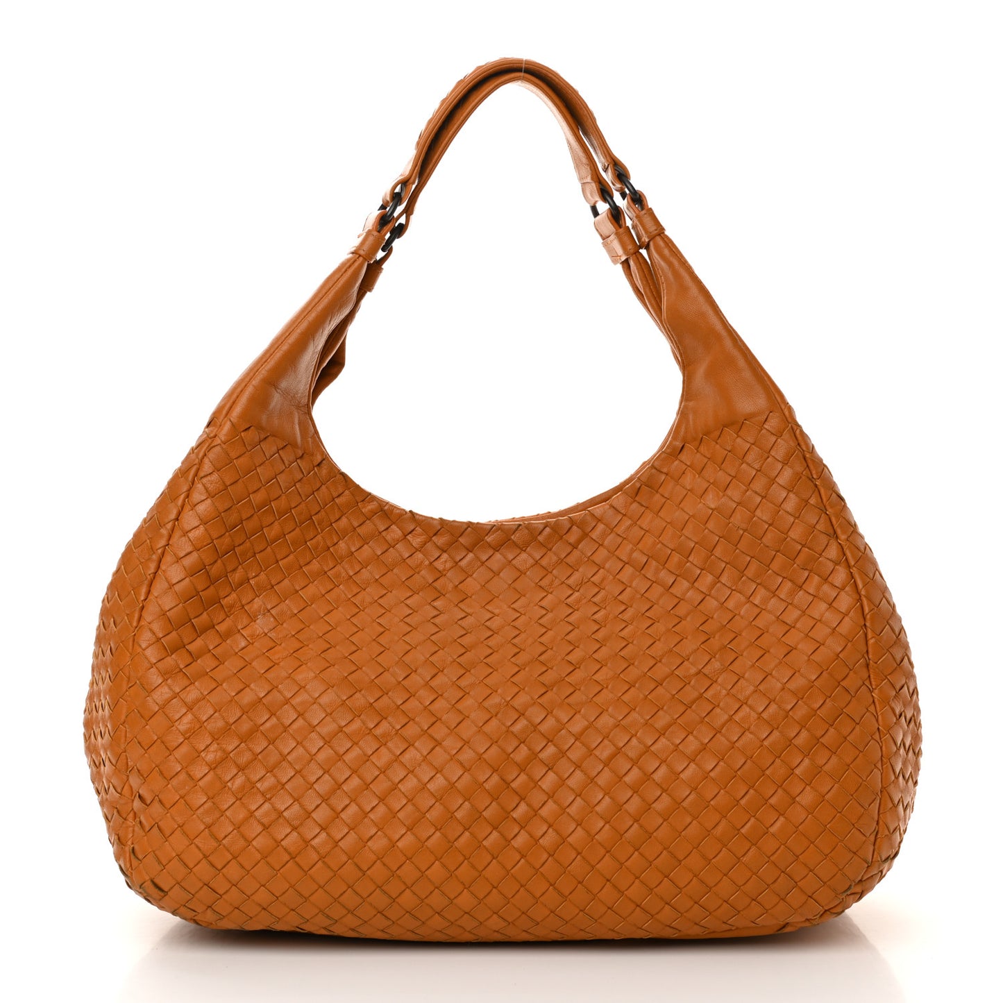 Nappa Intrecciato Medium Campana Hobo Topaz
