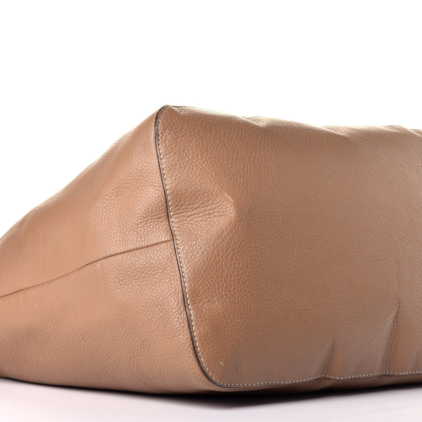 Calfskin Large New Marcie Tote Nut