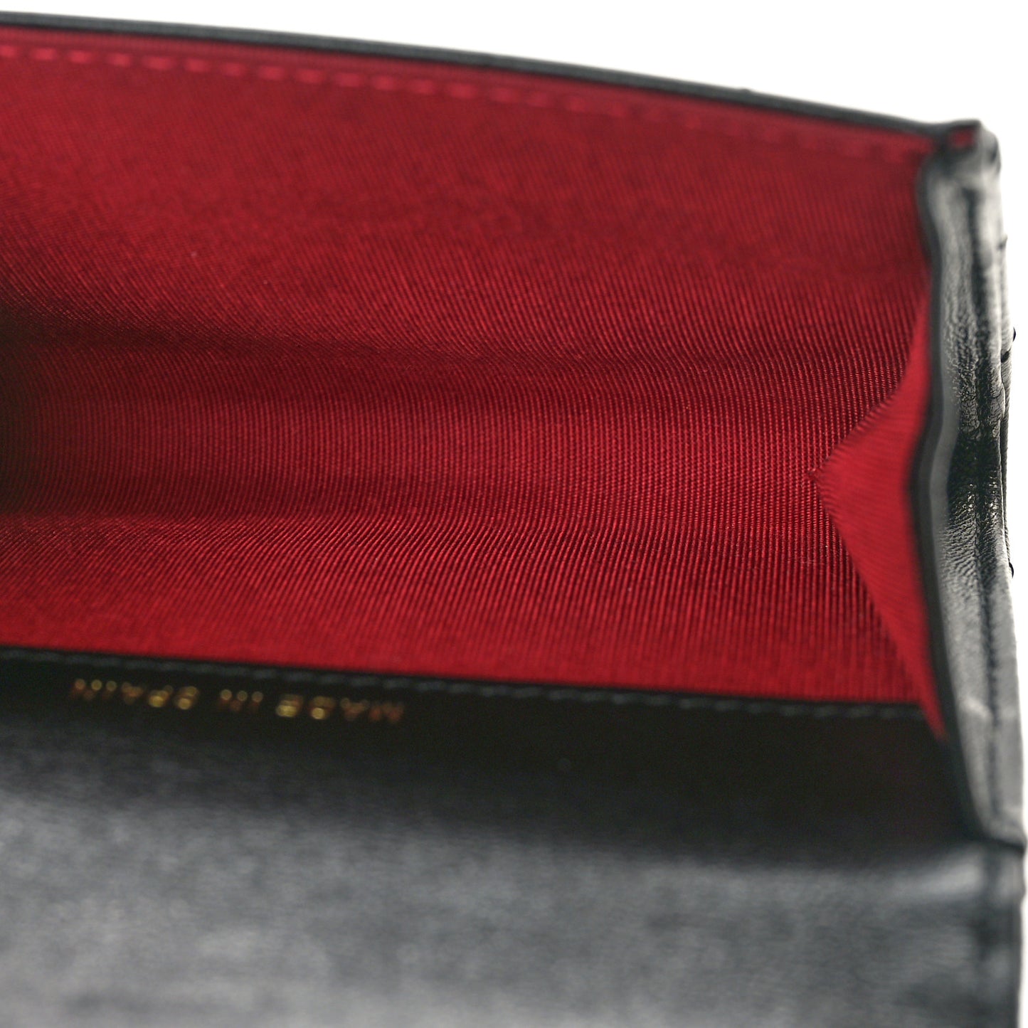 Lambskin Quilted Chanel 19 Flap Card Holder Black