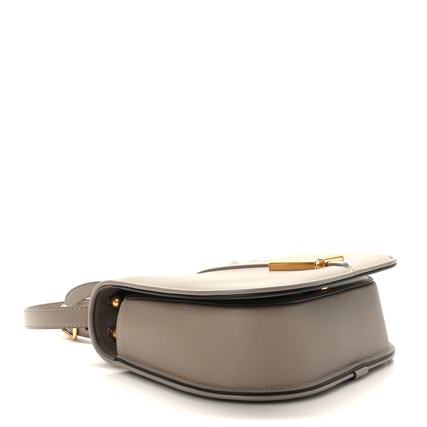 Vitello Brenta Cher Medium Fendi C'Mon Tortora