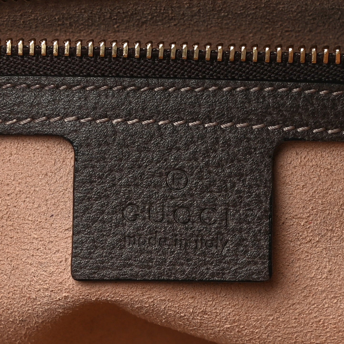GG Supreme Monogram Web Small Ophidia Shoulder Bag Brown