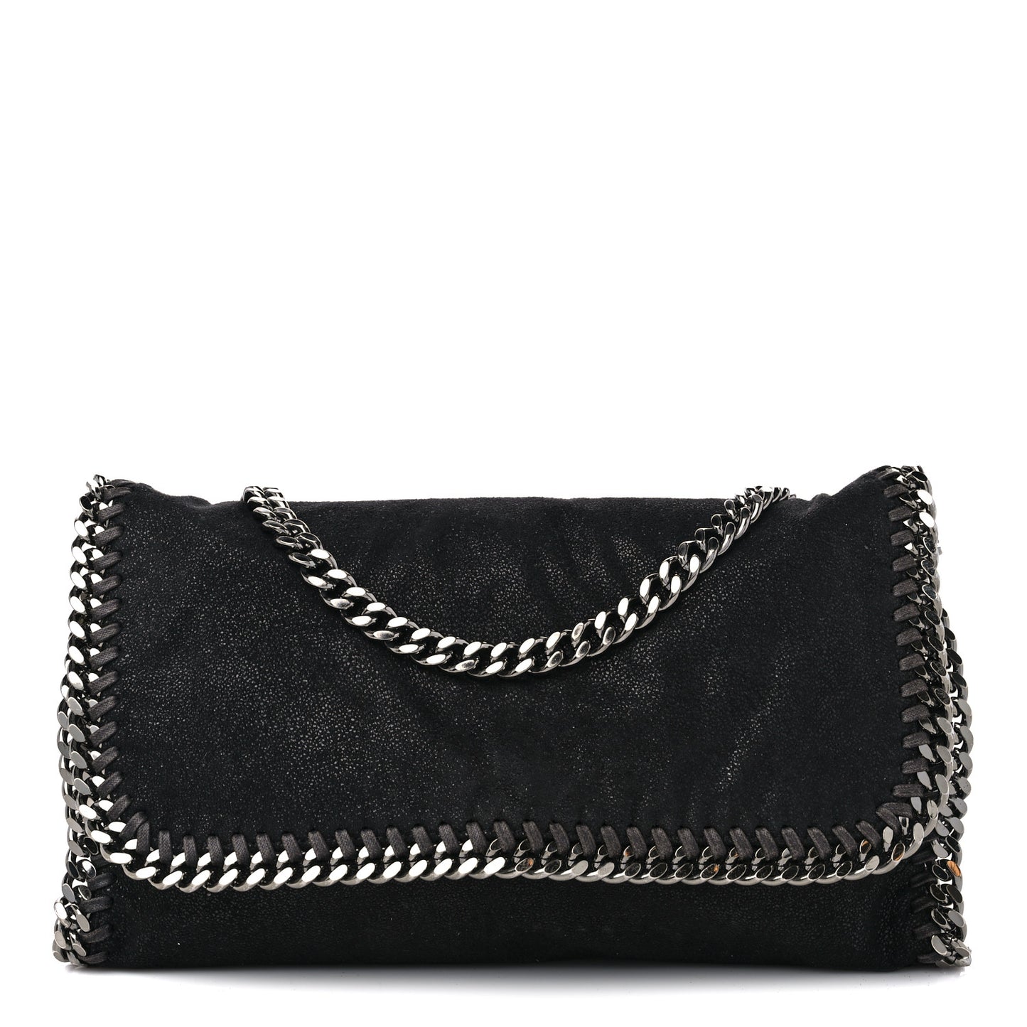 Shaggy Deer Falabella Crossbody Clutch Black