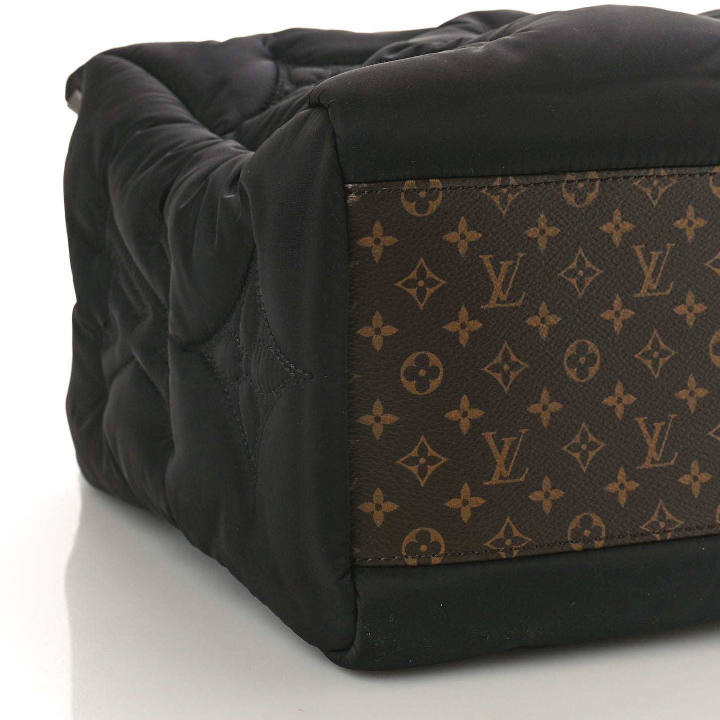 Econyl Monogram Pillow Giant Onthego MM Black