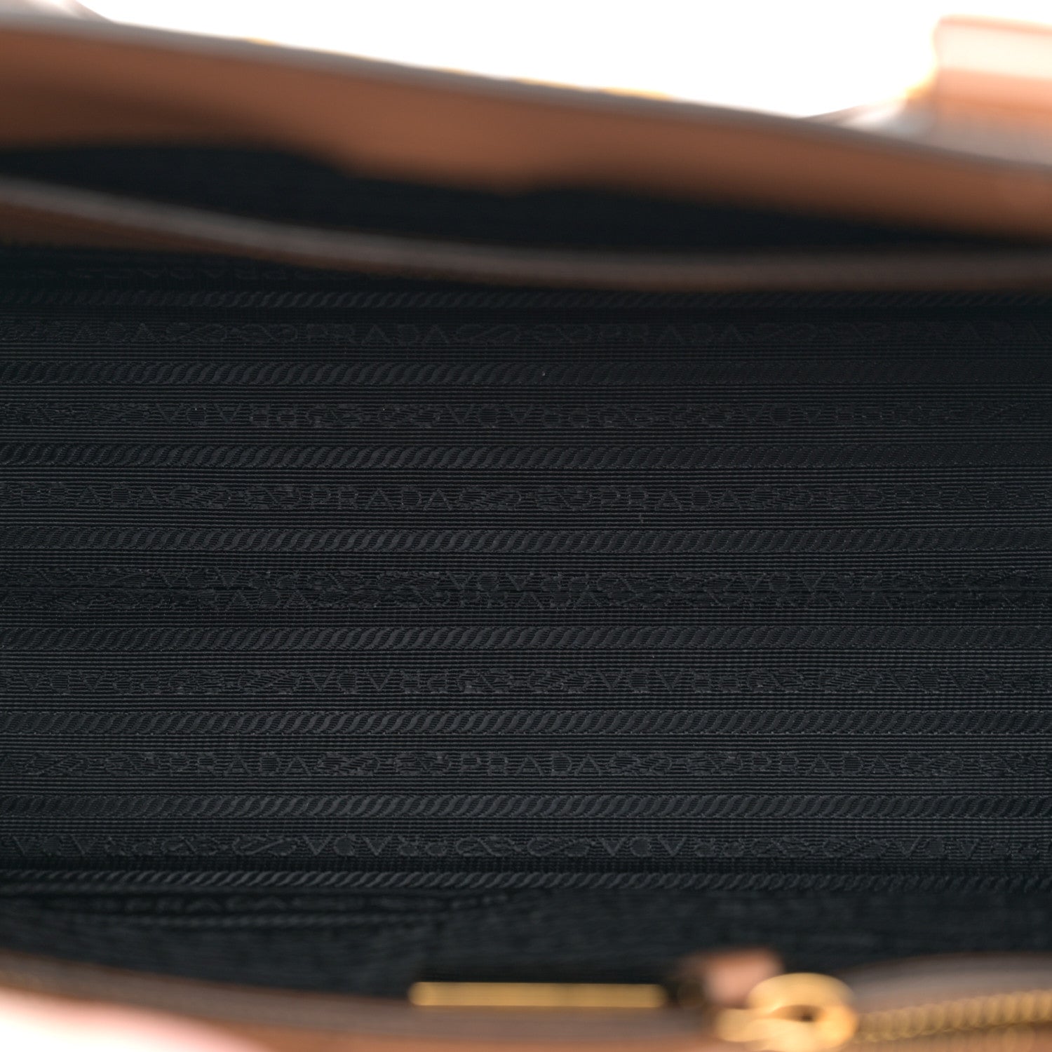 Prada Saffiano Soft Calfskin Large Tote Cannella 5 of 18