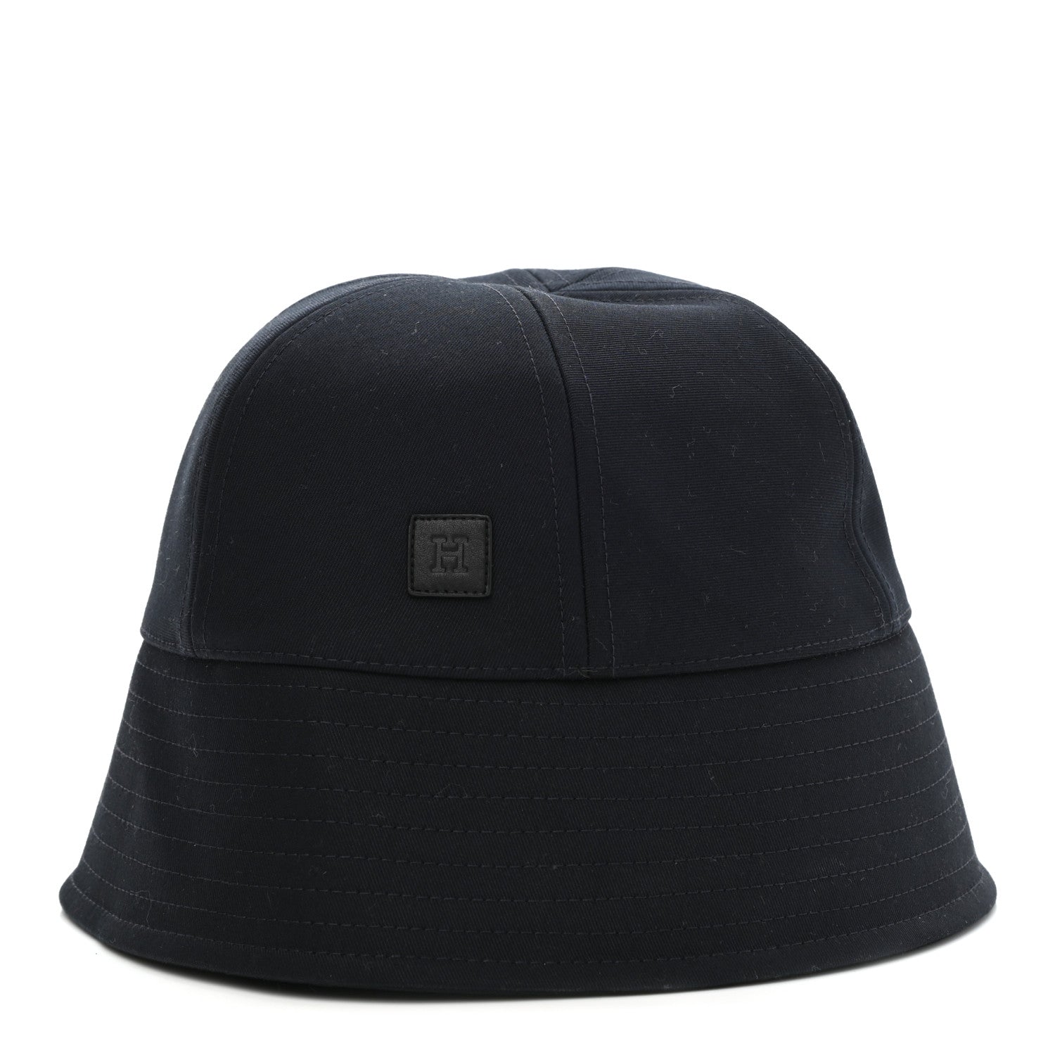 Hermes Cotton Mens Devon Bucket Hat 58 Marine 1 of 8