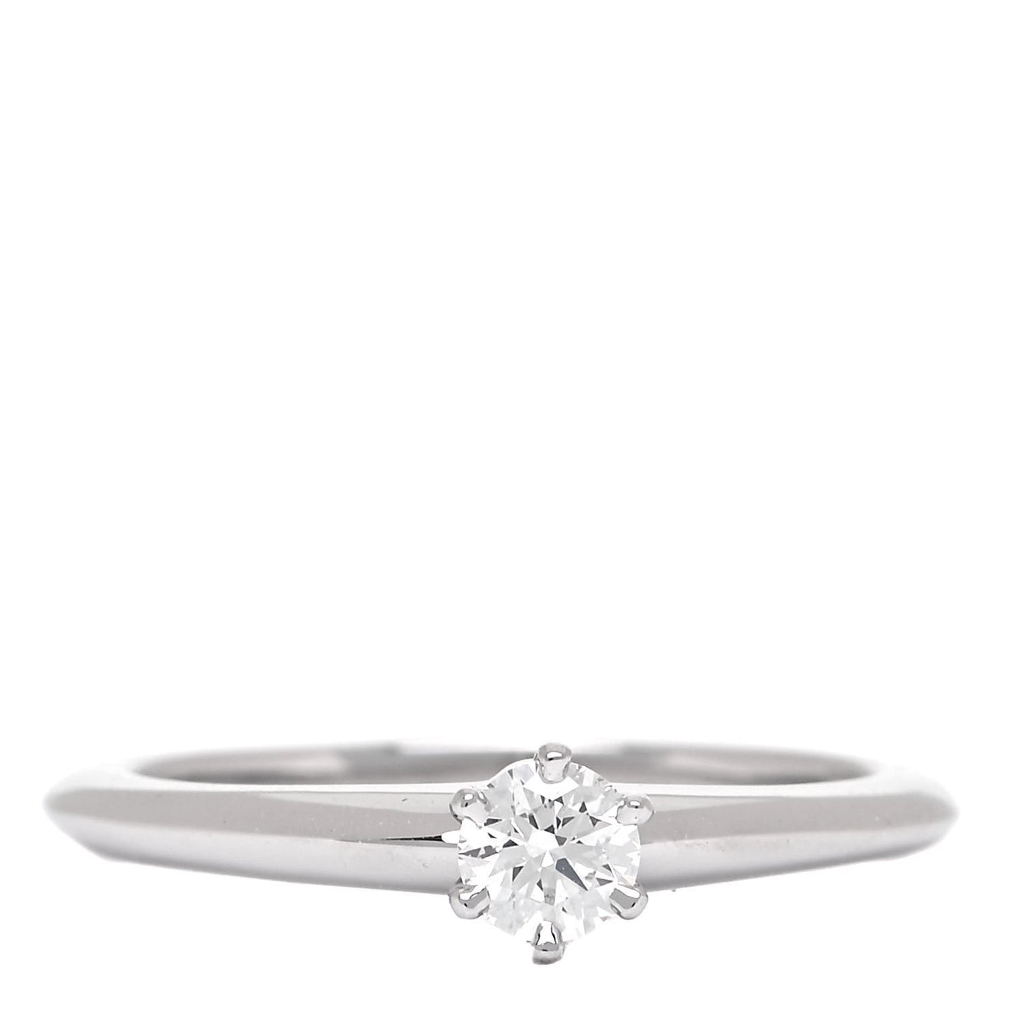 Platinum Diamond .22ct Solitaire Engagement Ring 50 5.5