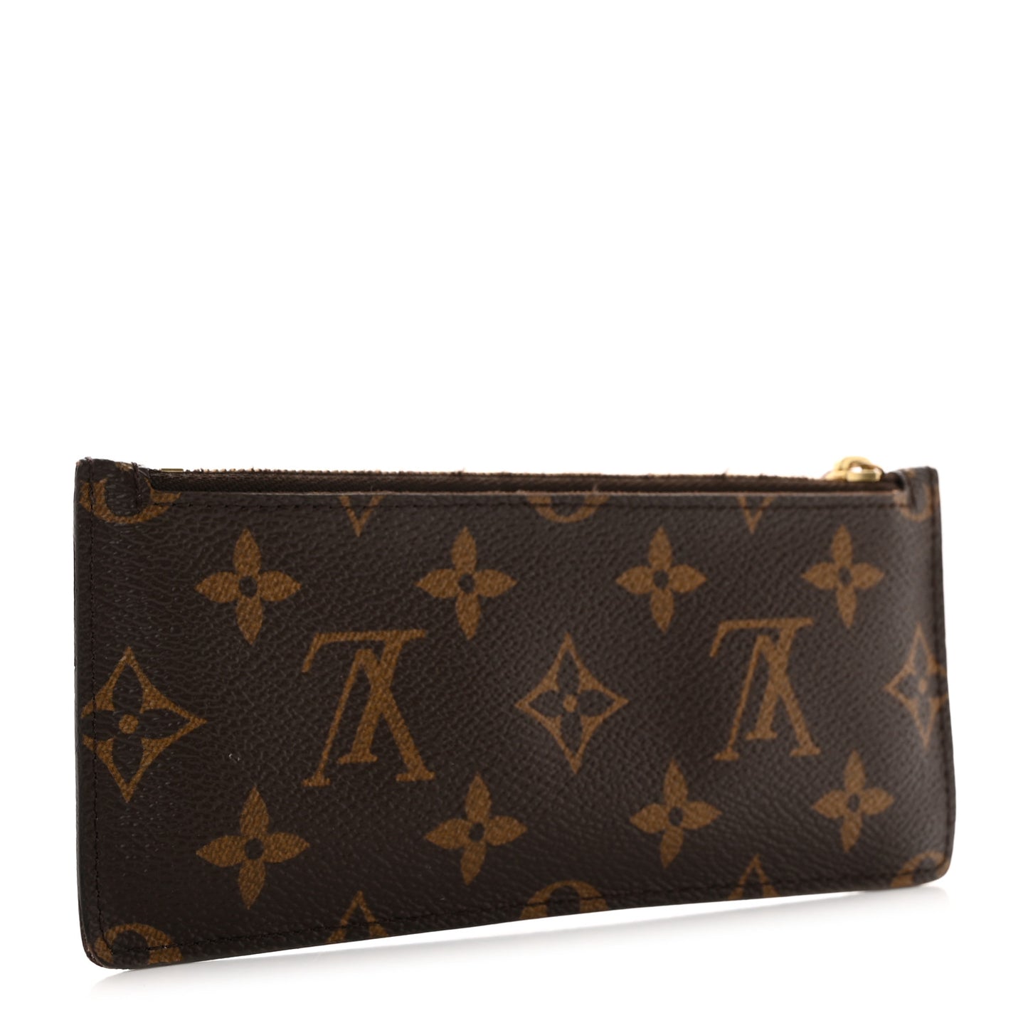 Monogram Josephine Wallet Zippered Insert Fuchsia