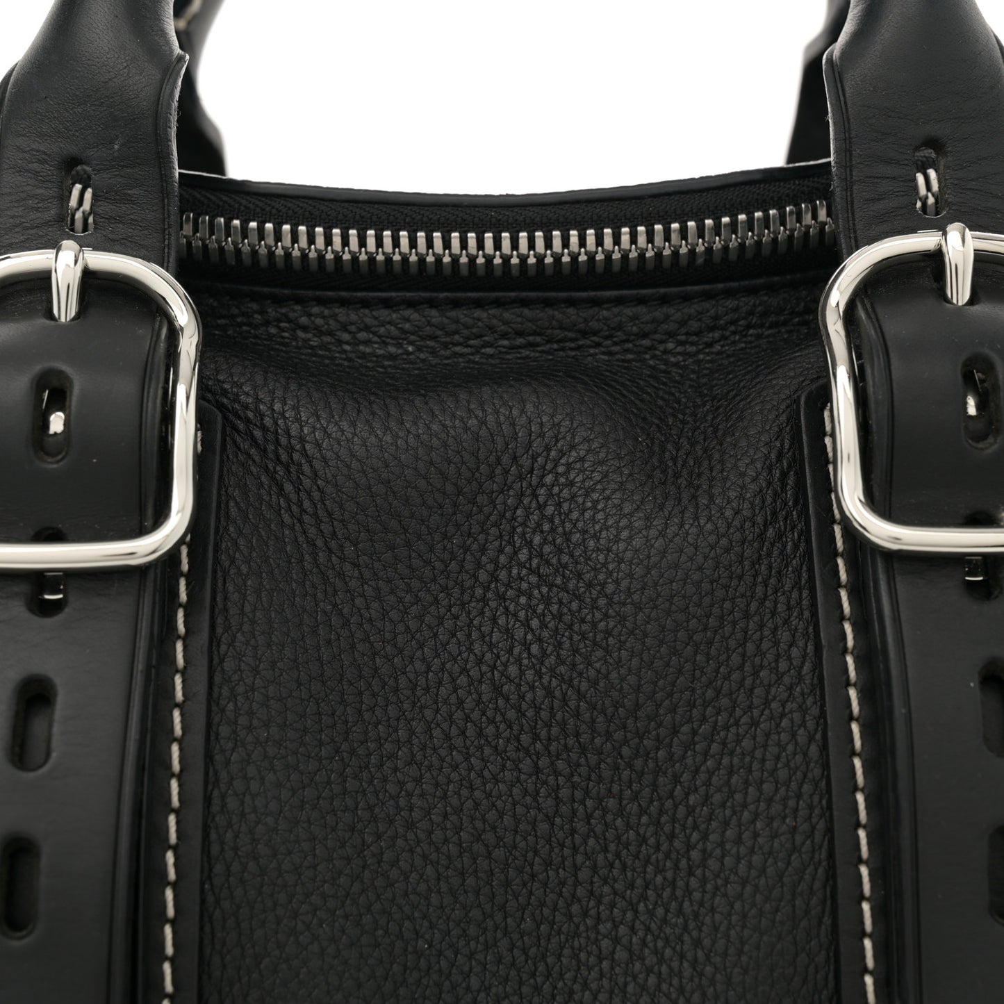 Pebbled Lambskin Rockie Black