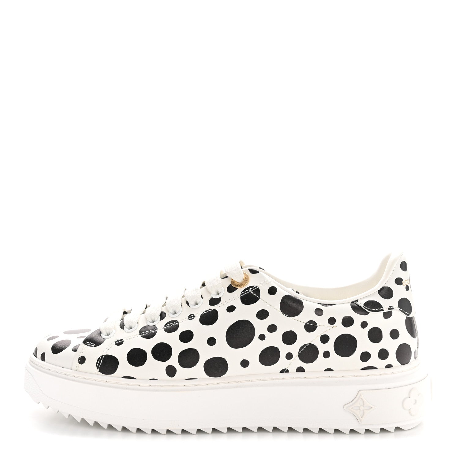 Louis Vuitton LV X YK Calfskin Printed Infinity Dots Time Out