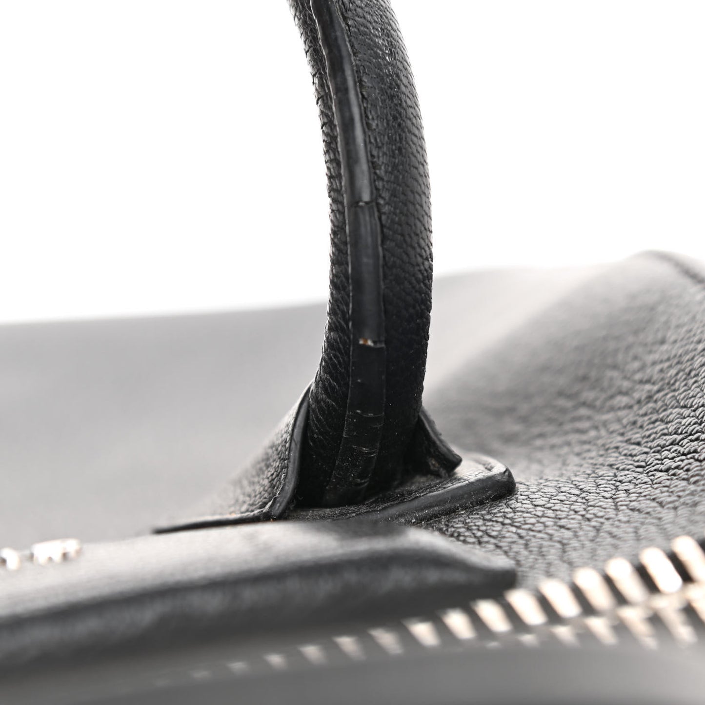 Sugar Goatskin Small Antigona Black