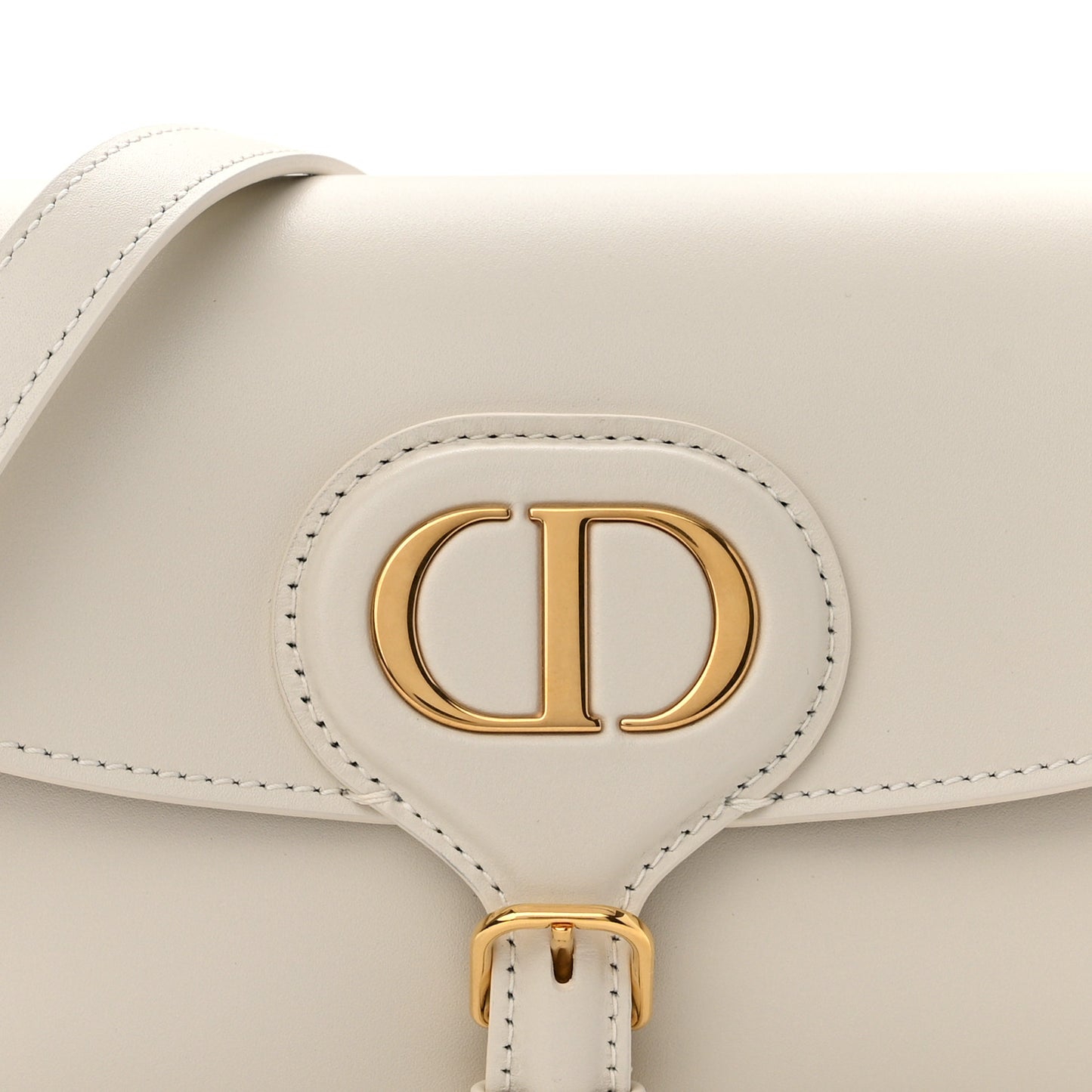 Box Calfskin East West Bobby Bag Latte