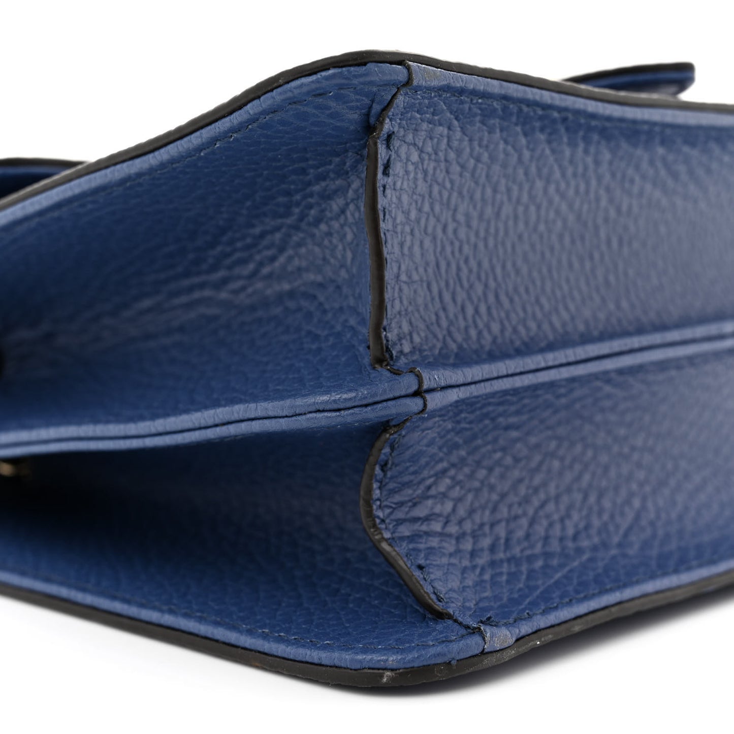 Dollar Calfskin Small Interlocking G Shoulder Bag Caspian