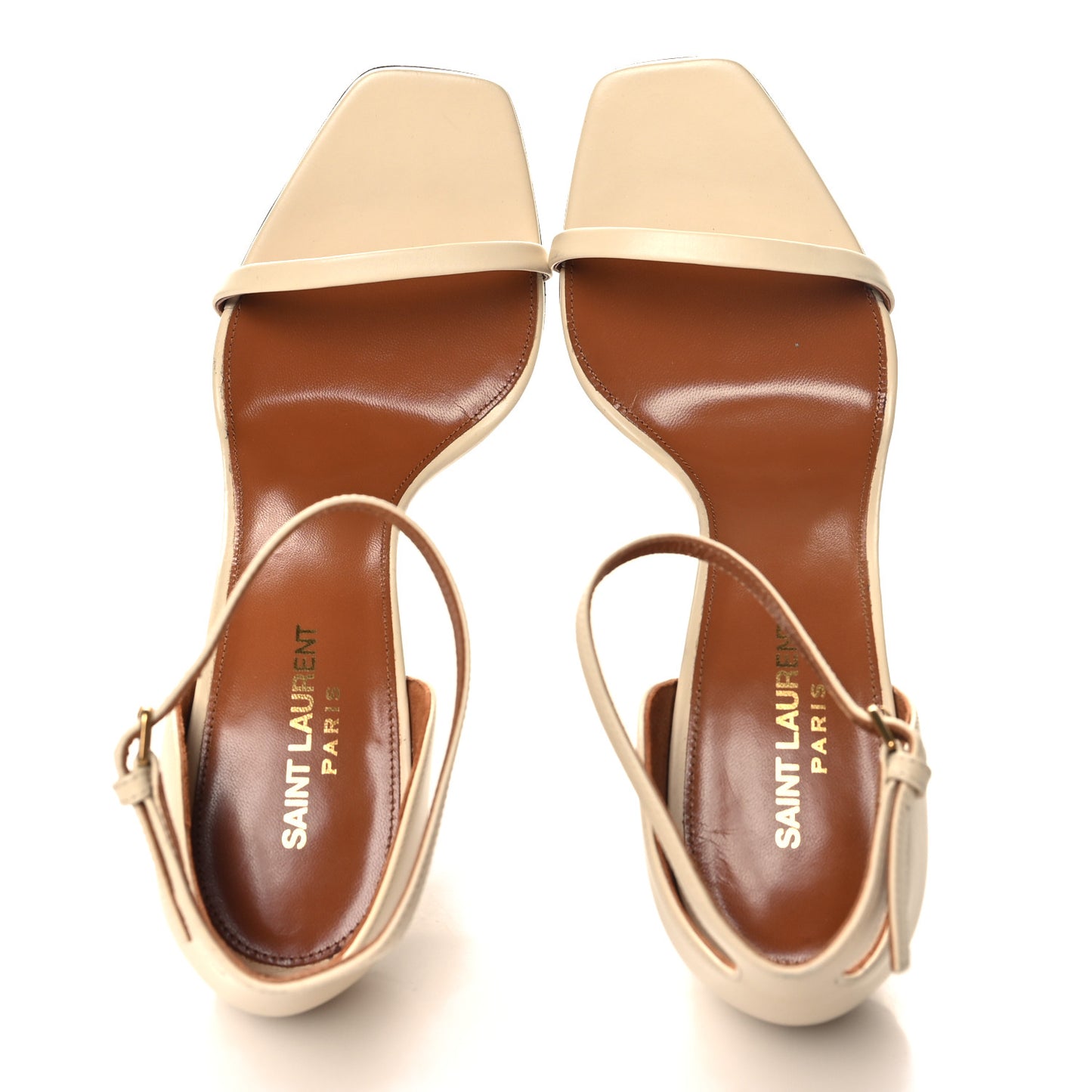 Calfskin 110 Opyum Sandals 40 Real Beige
