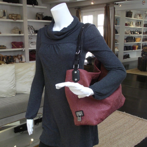 Monogram Lambskin Antheia MM Framboise