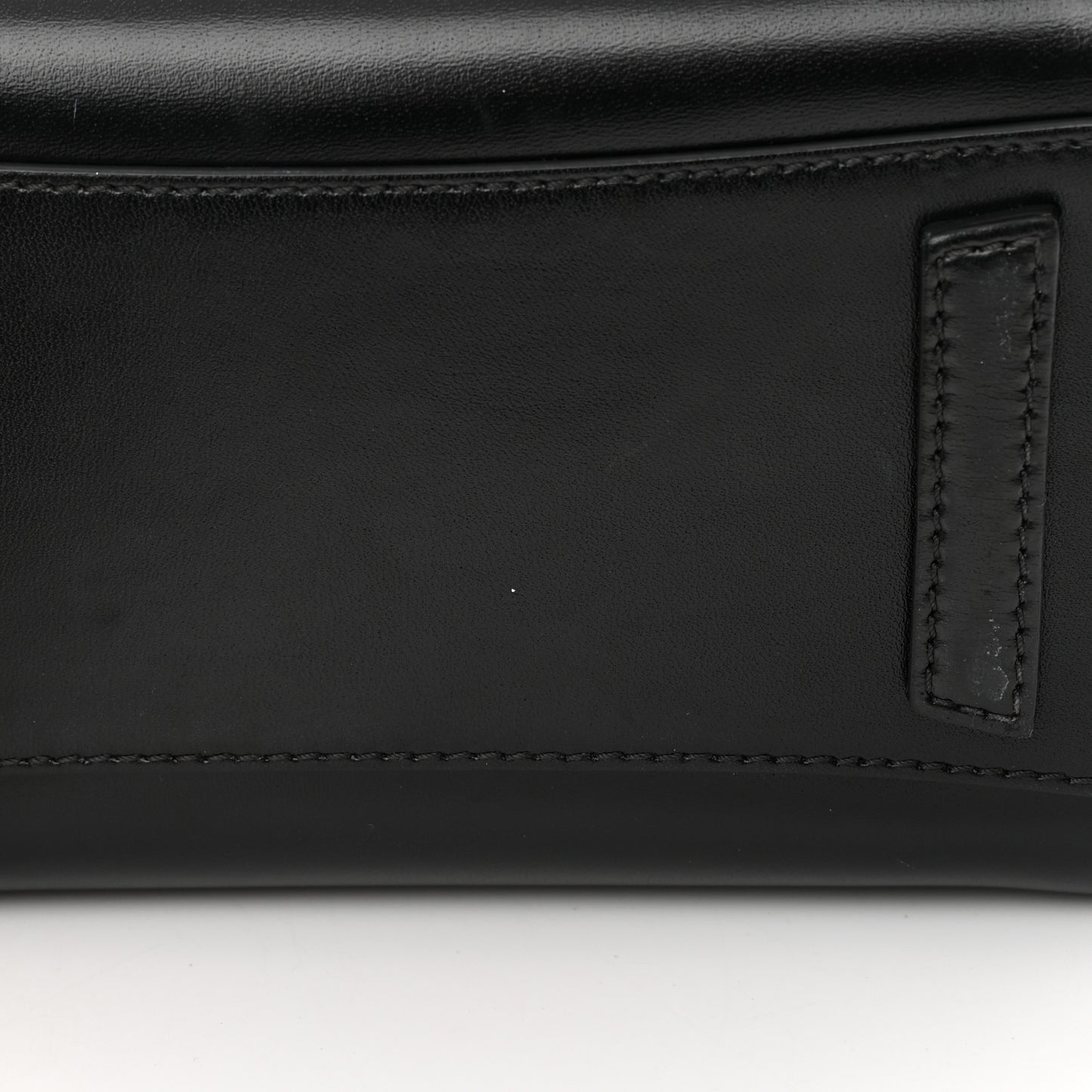 Shiny Lord Calfskin Mini Antigona Black