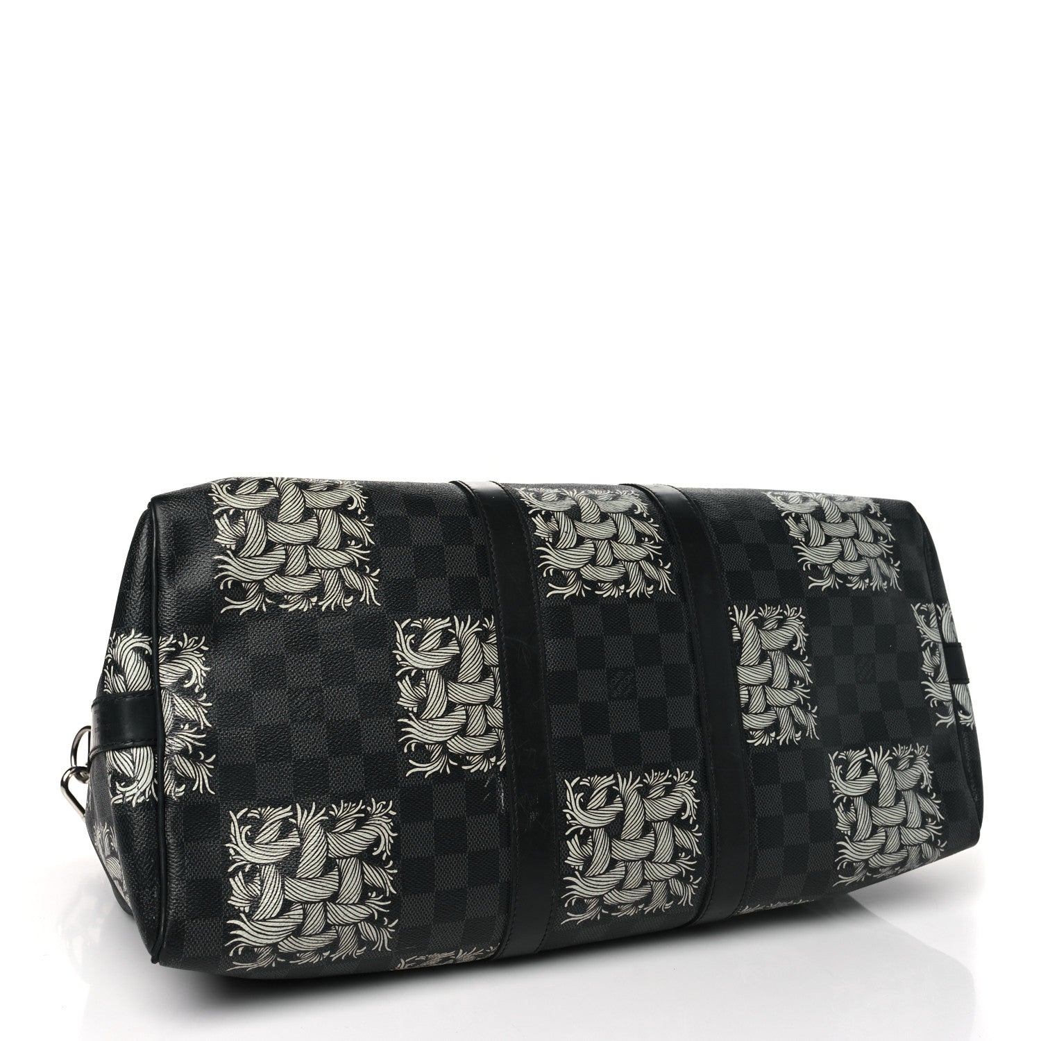 Louis Vuitton Damier Graphite Nemeth Keepall Bandouliere 45 3 of 12