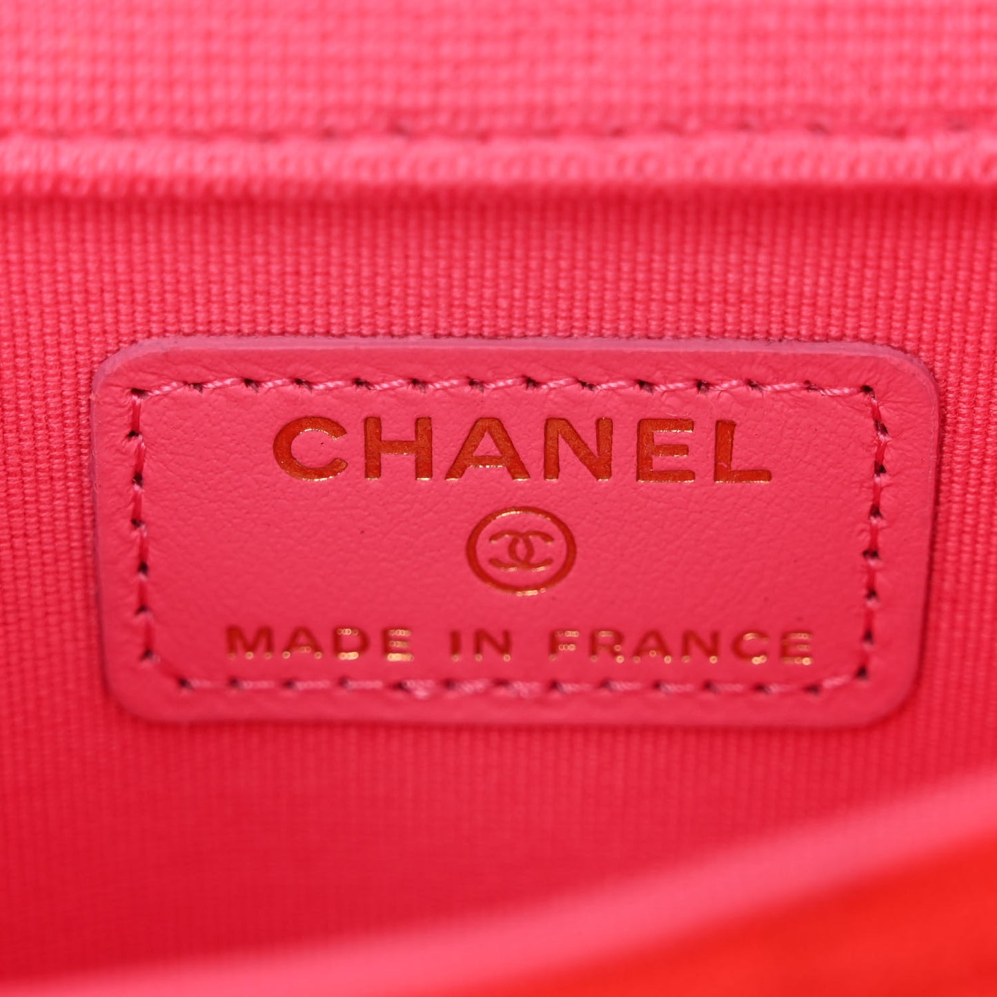 Jersey Quilted Micro Mini Flap Red