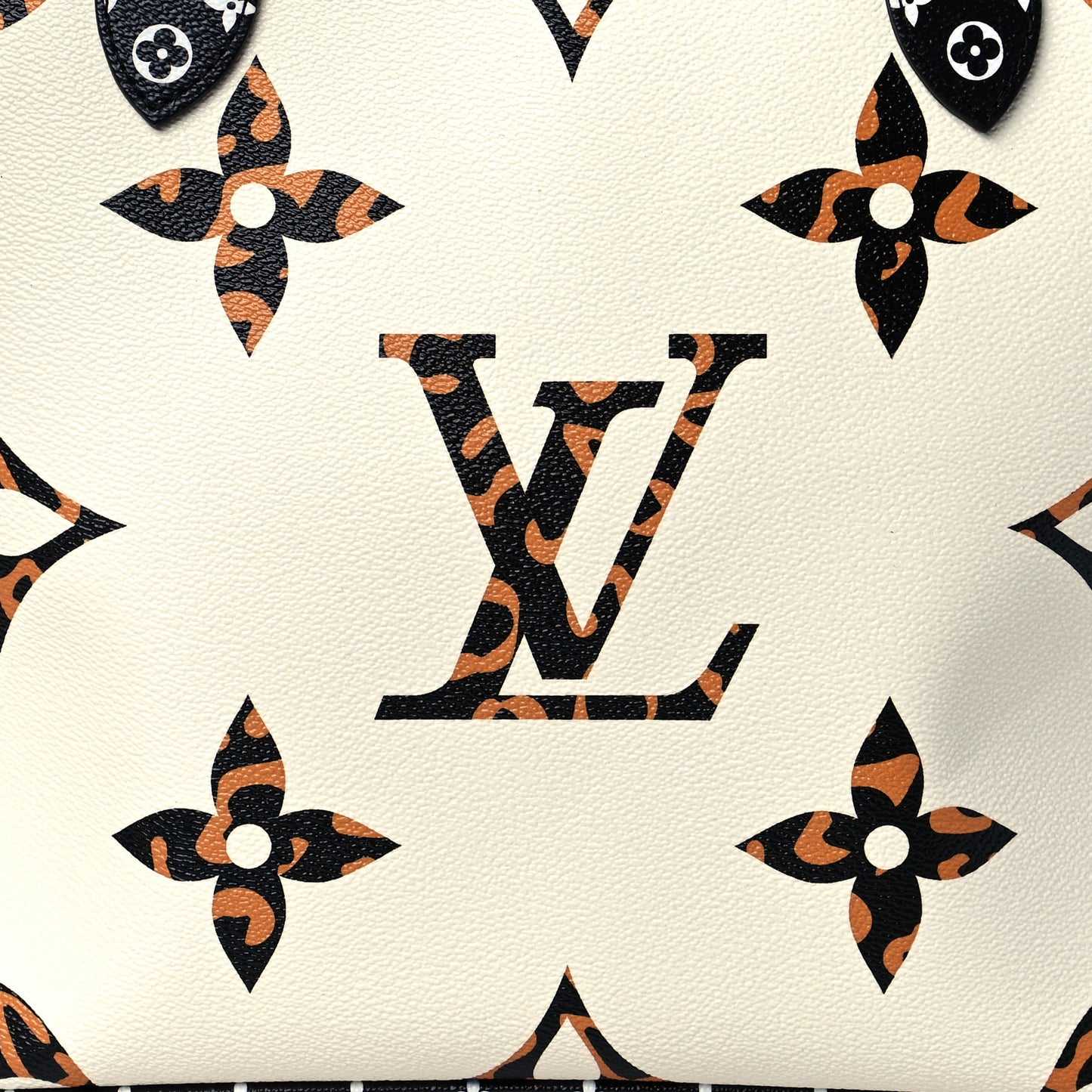 Monogram Giant Jungle Neverfull MM Ivory