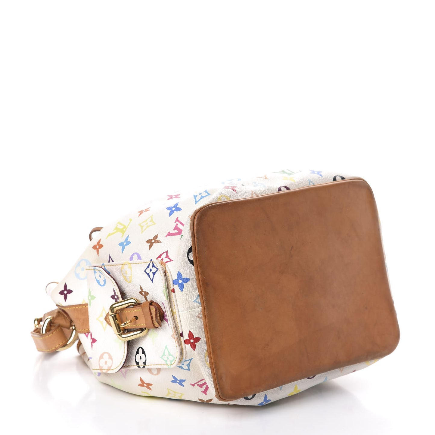 Monogram Multicolor Petit Noe White