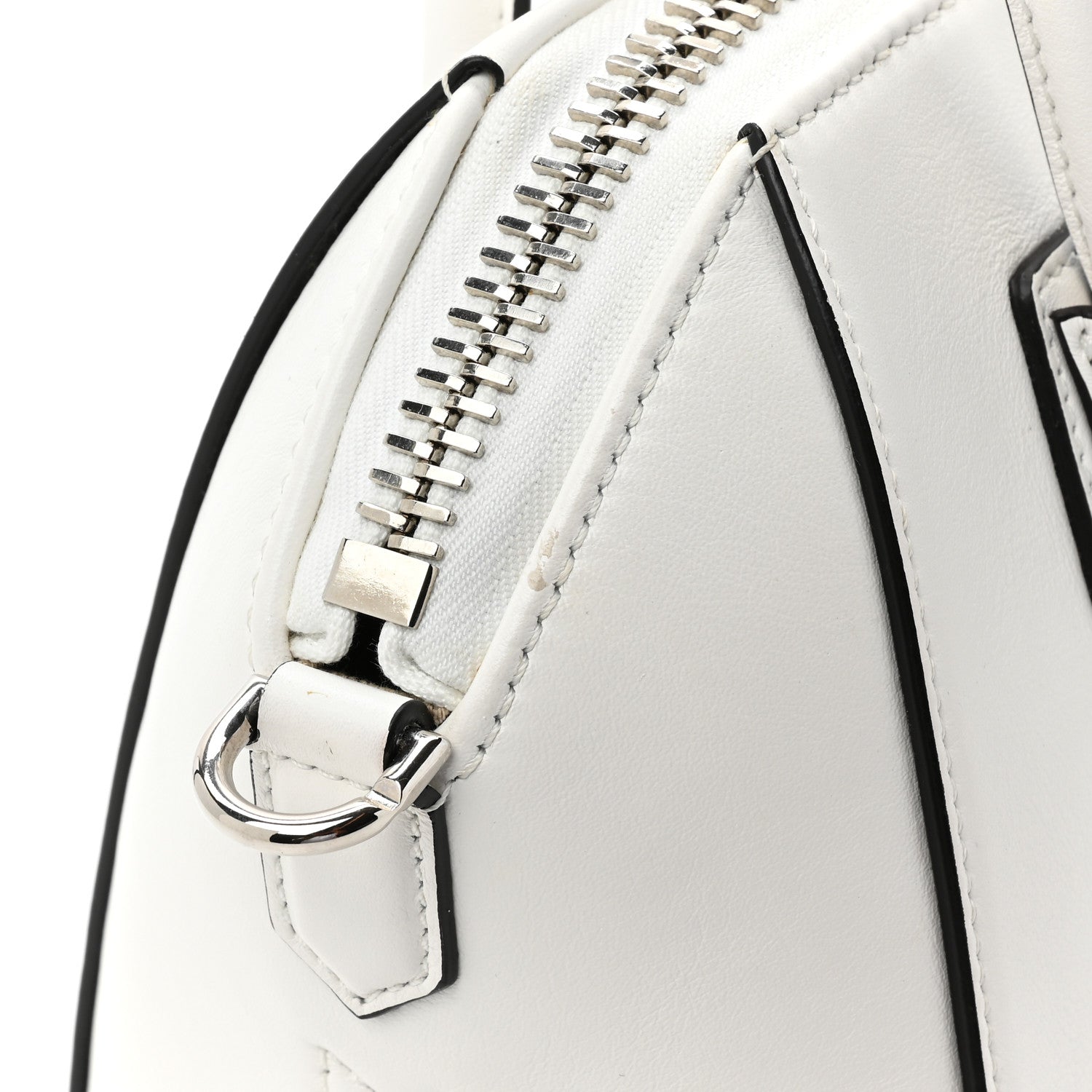 Givenchy Calfskin Signature Logo Small Antigona White 11 of 15