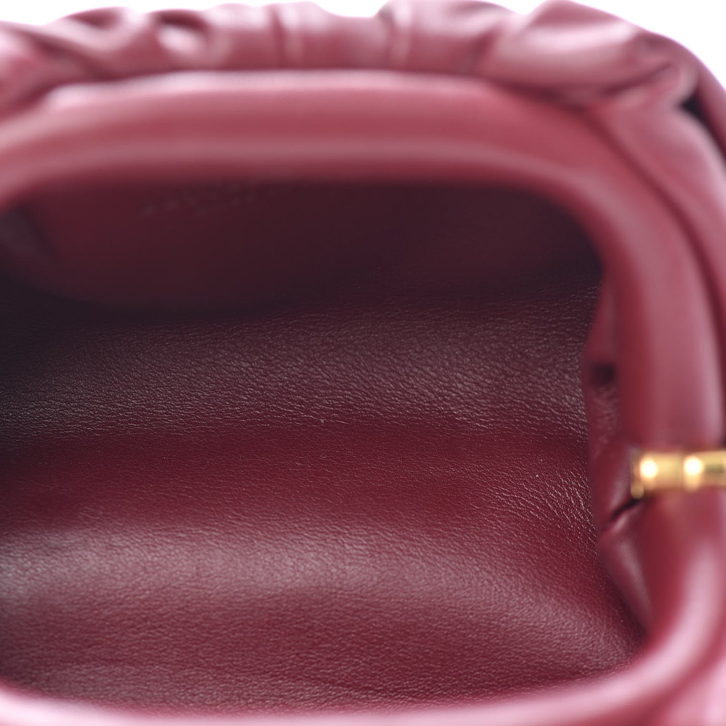 Butter Calfskin Coin Purse Bordeaux
