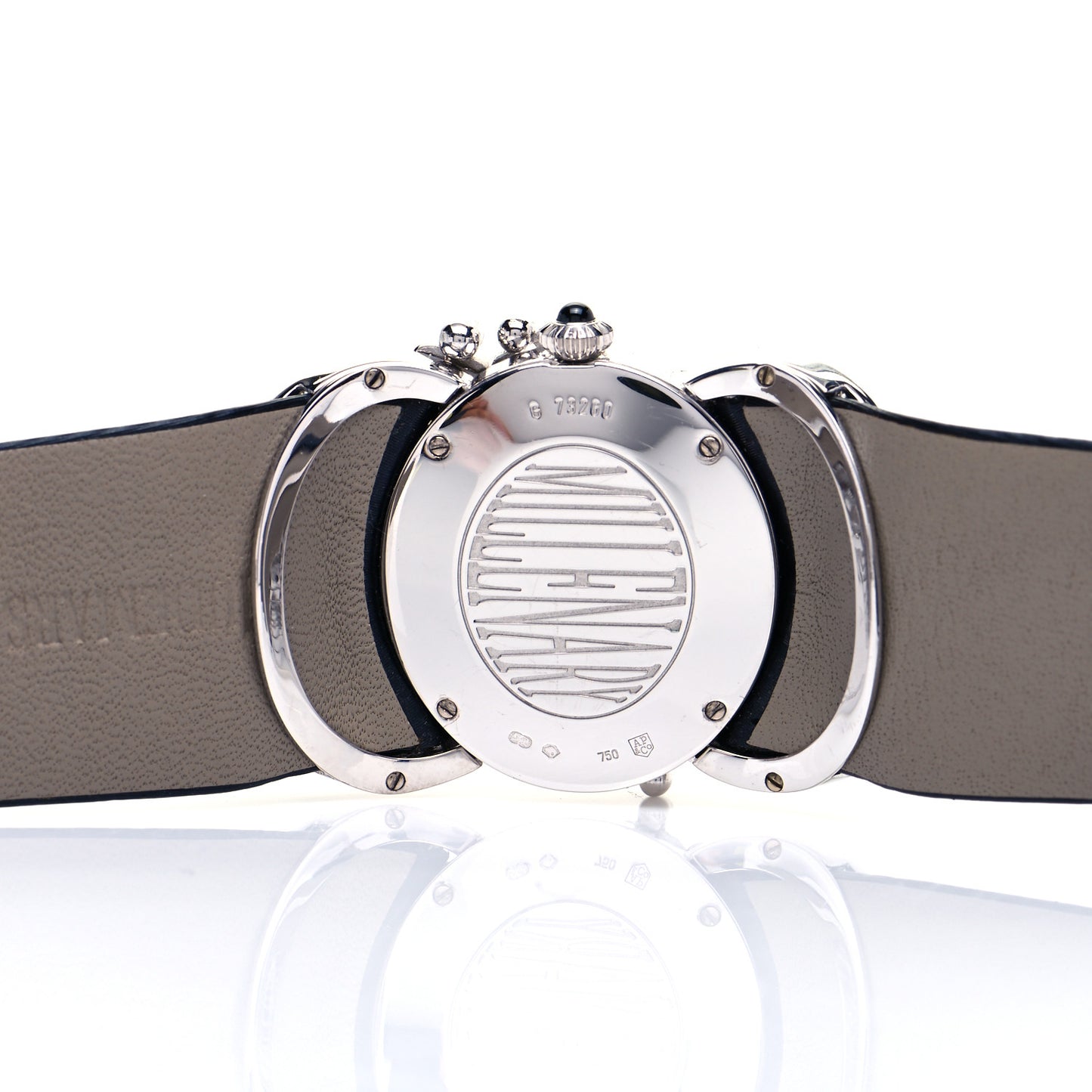 18K White Gold Satin Diamond Mother of Pearl 29mm Millenary Precieuse Manual Winding Watch 77227BC.ZZ.A 007SU.01