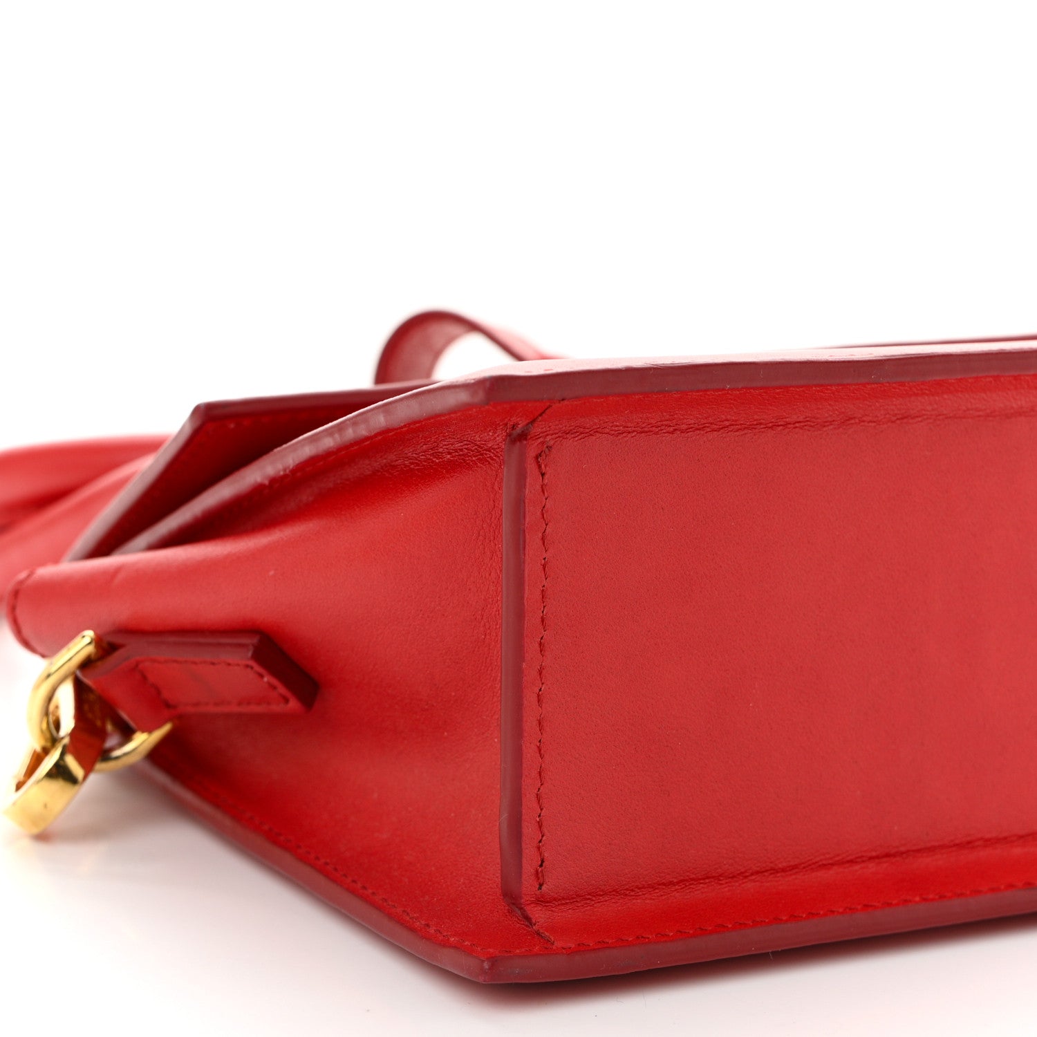 Jacquemus Smooth Calfskin Le Chiquito Noeud Red 8 of 9