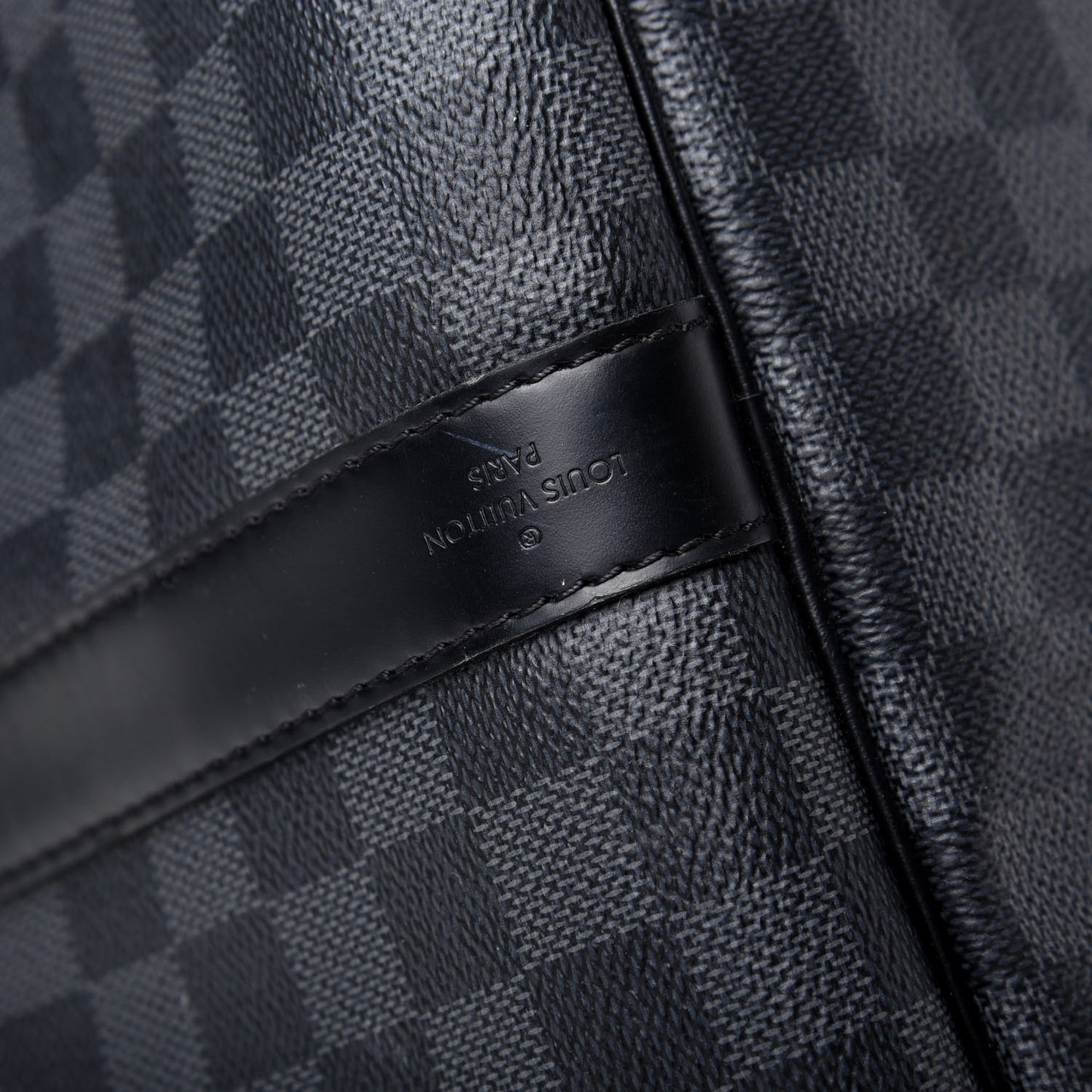 Damier Graphite Keepall Bandouliere 55