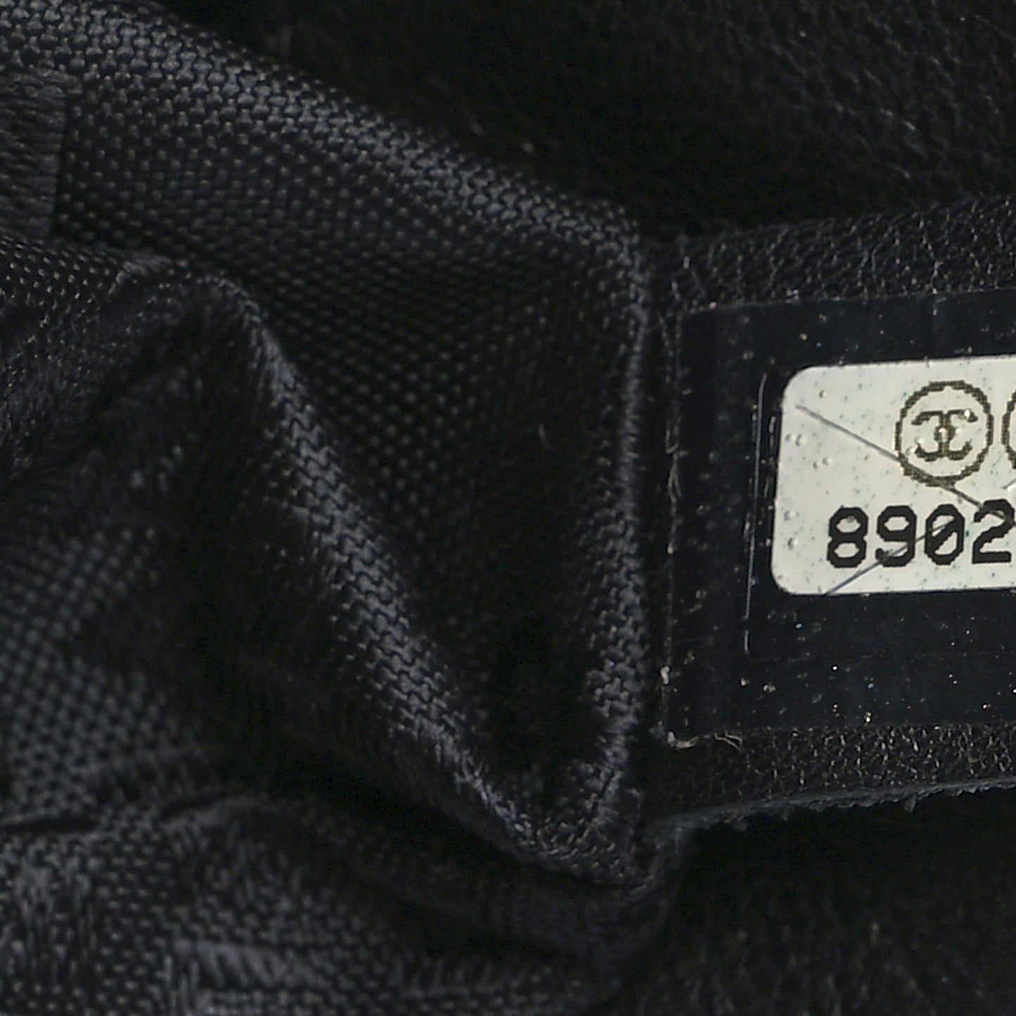 Lambskin Coco Ball Fold Over Bag Black
