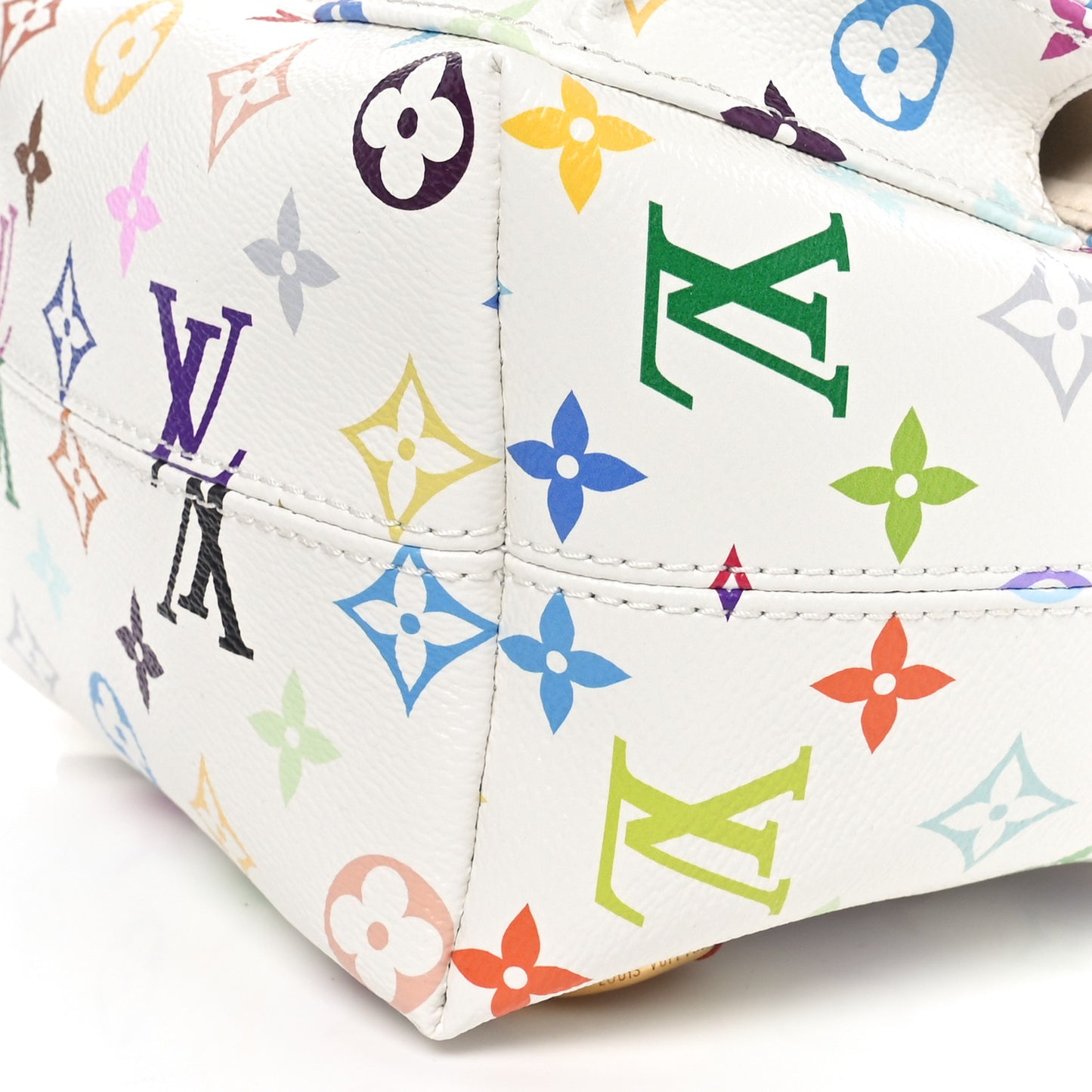 LV x TM Monogram Multicolor Venice Backpack White