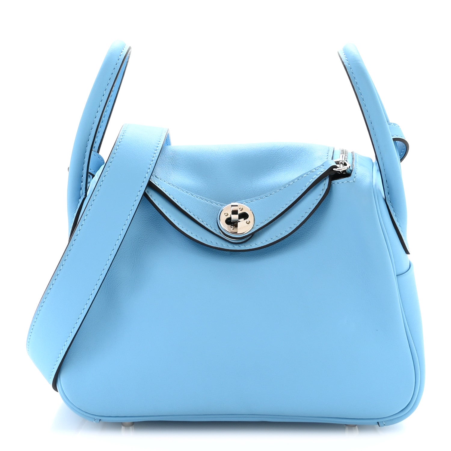 Hermes Swift Mini Lindy 20 Celeste 1864854 – FASHIONPHILE