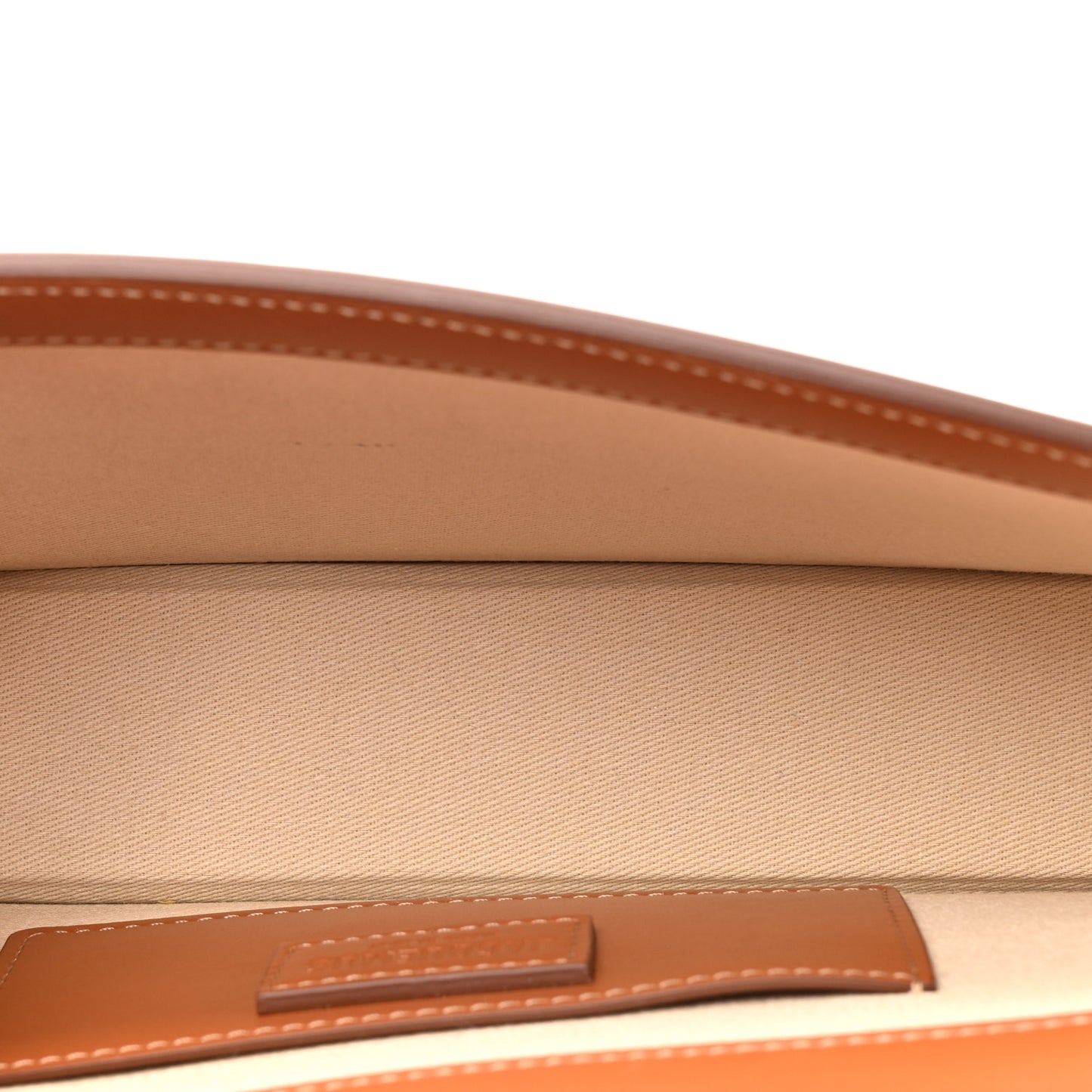 Smooth Calfskin Le Bambino Long Light Brown