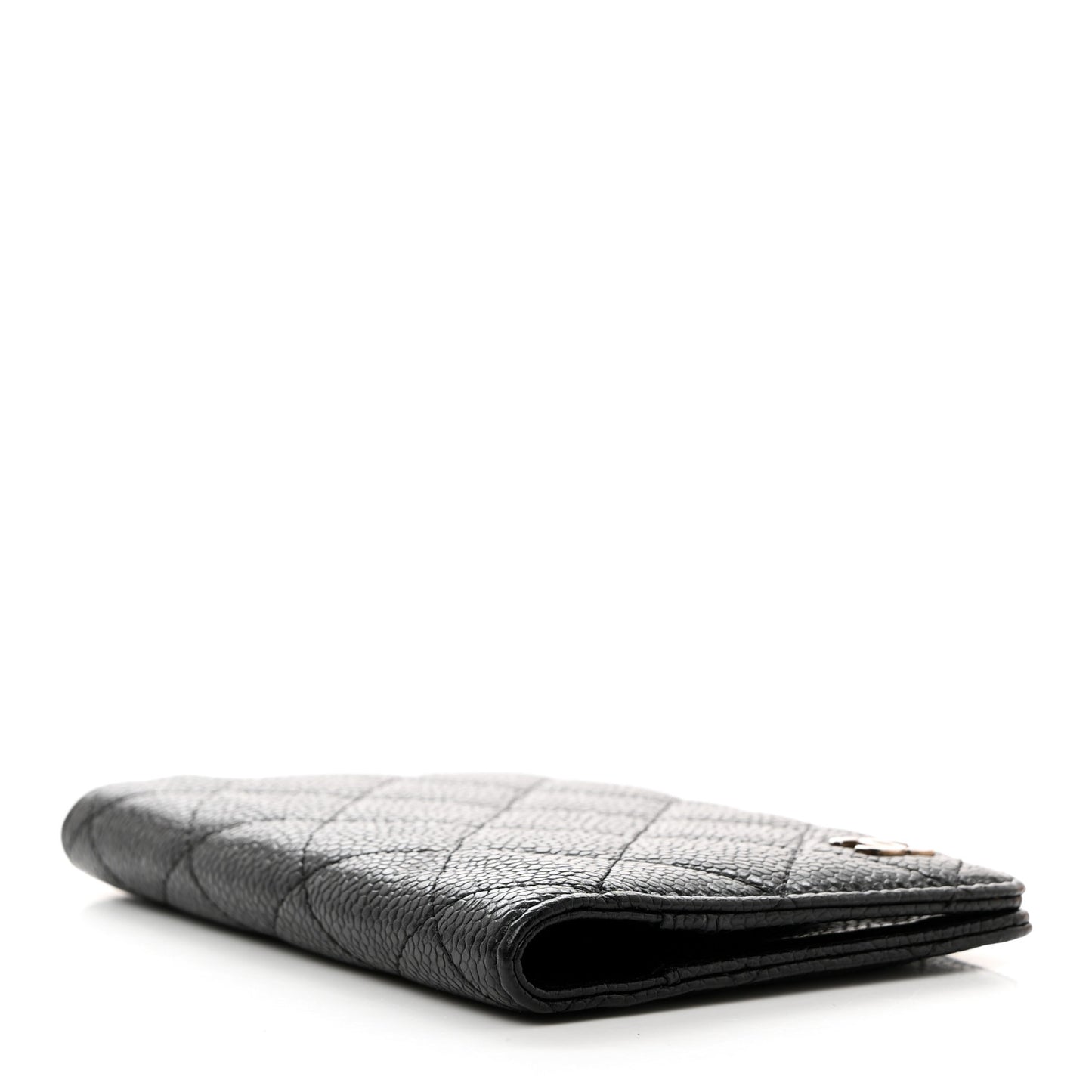 Caviar Quilted Agenda Cover Black