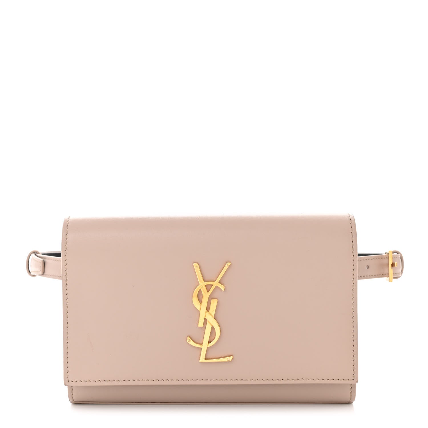 Saint Laurent Smooth Calfskin Monogram Kate Belt Bag Light Natural 1 of 10