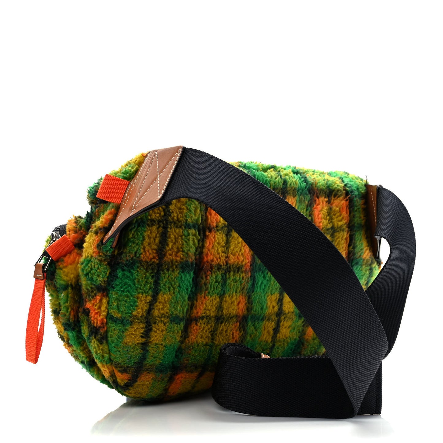 Faux Fur Print Bum Bag Multicolor